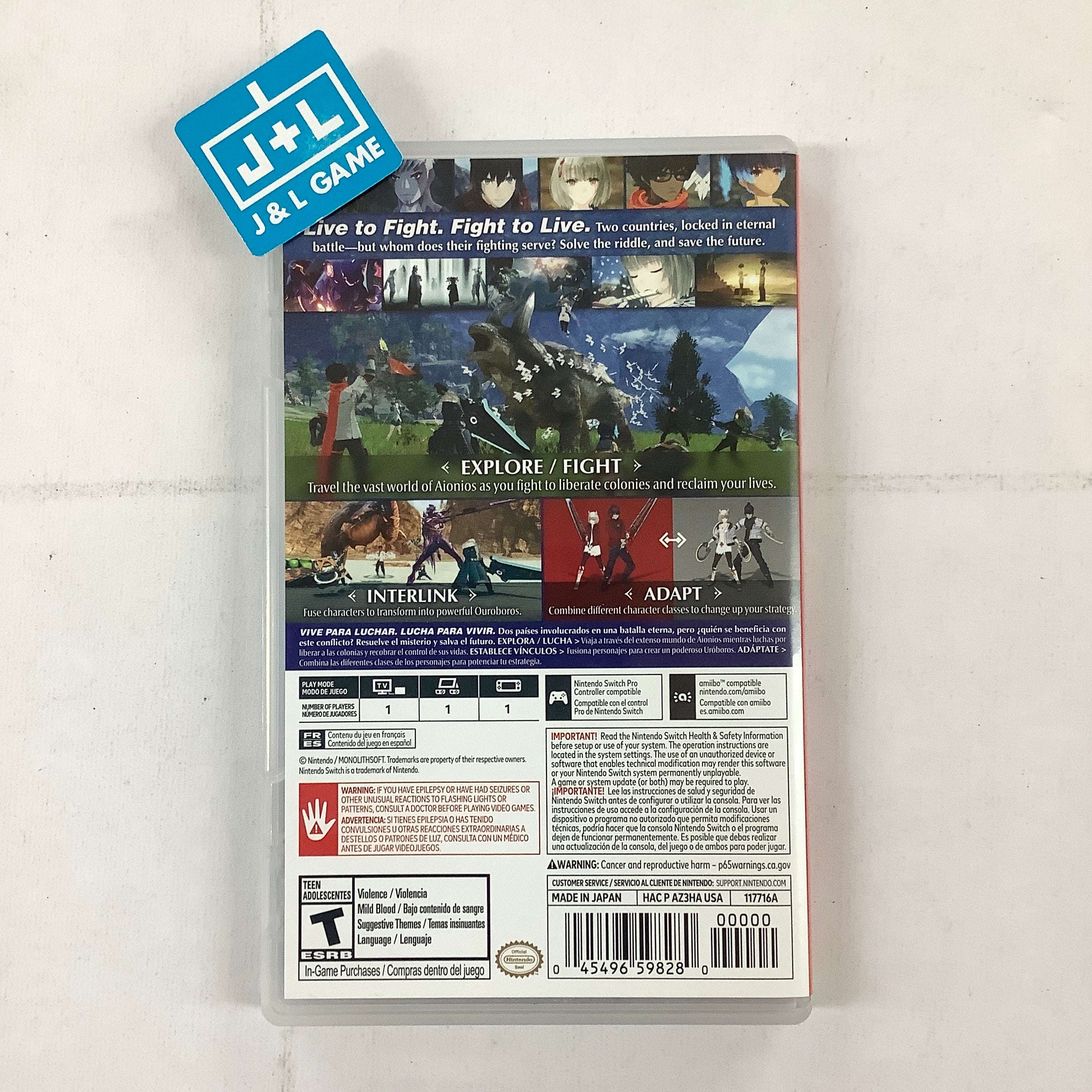 Xenoblade Chronicles 3 - (NSW) Nintendo Switch [UNBOXING] Video Games Nintendo   
