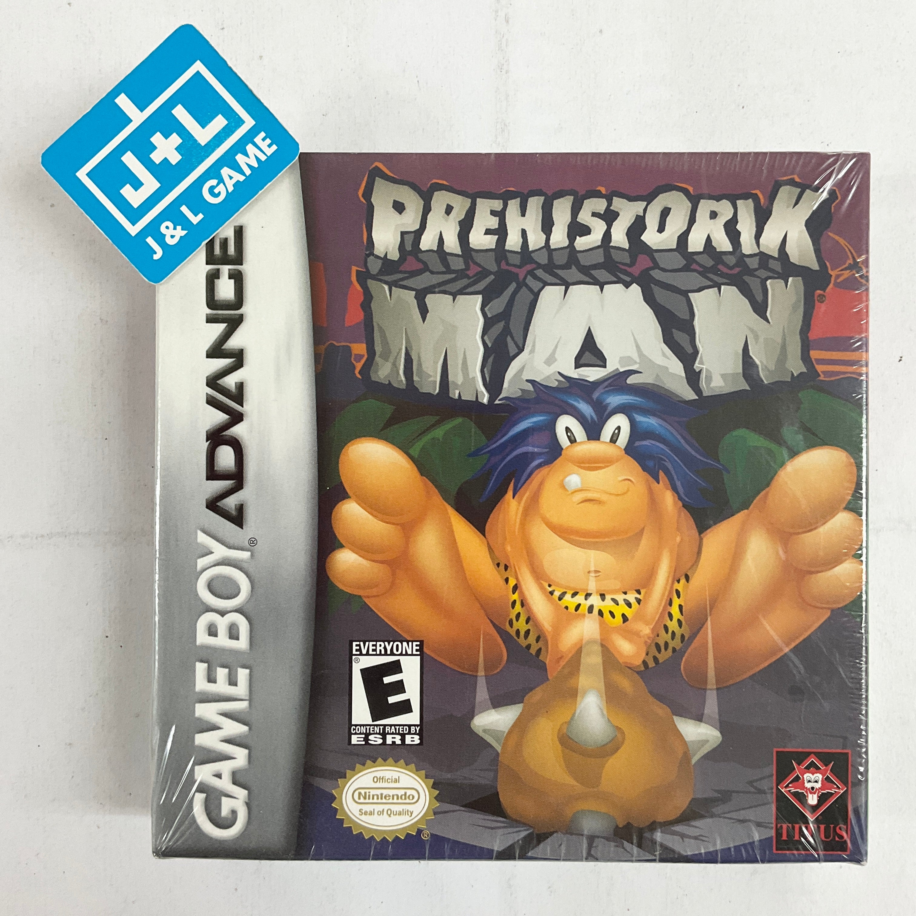 Prehistorik Man - (GBA) Game Boy Advance Video Games Titus Software   