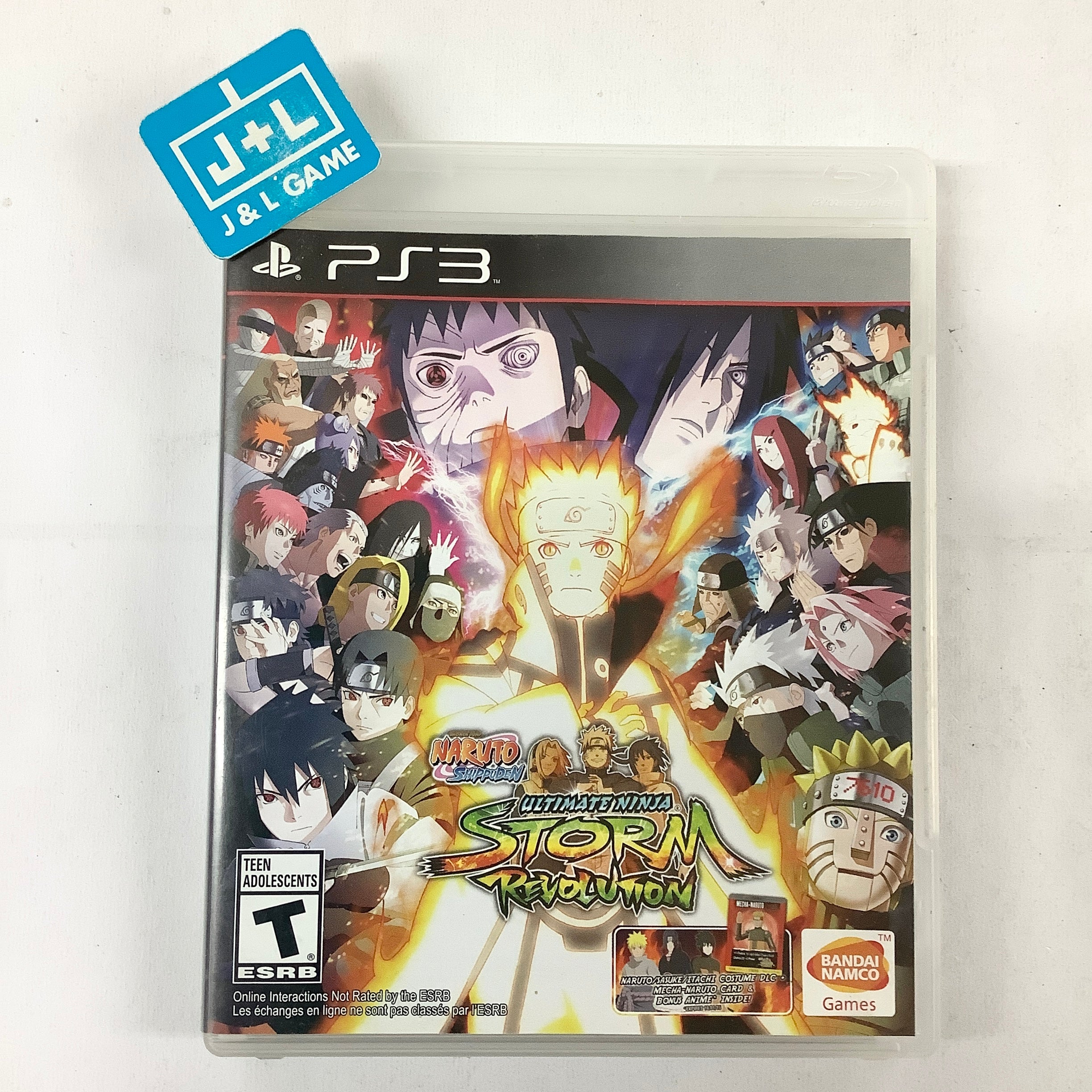 Naruto: Ultimate Ninja Storm Revolution - (PS3) PlayStation 3 [Pre-Owned] Video Games Namco Bandai Games   