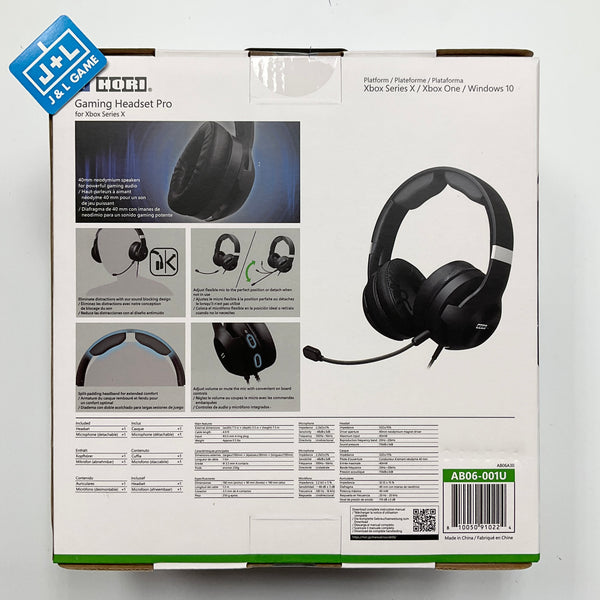  Xbox Series X S Gaming Headset Pro By HORI - Officially  Licensed by Microsoft : Video Games