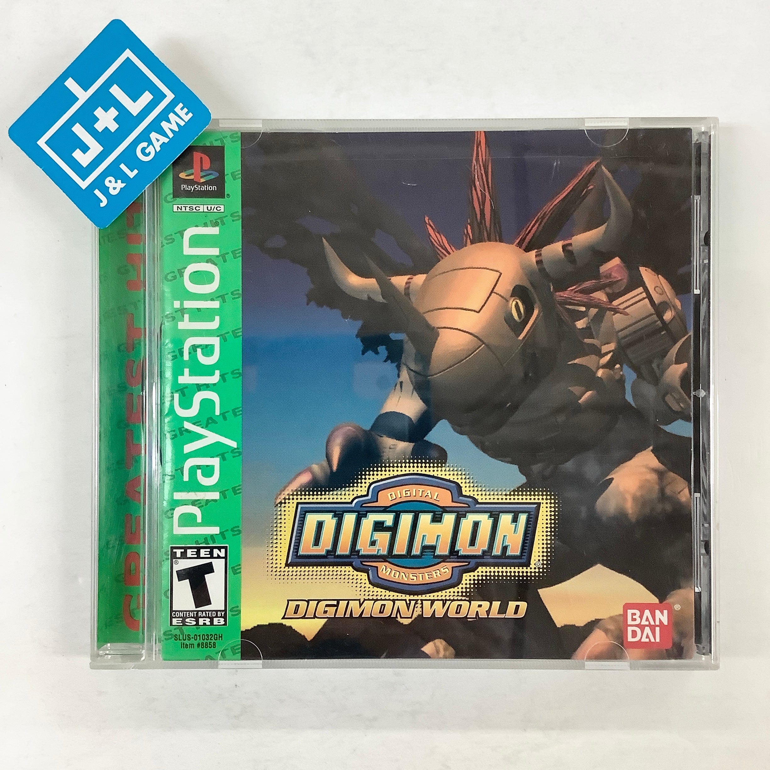 Digimon World ( Greatest Hits ) - (PS1) PlayStation 1 [Pre-Owned] Video Games Bandai   