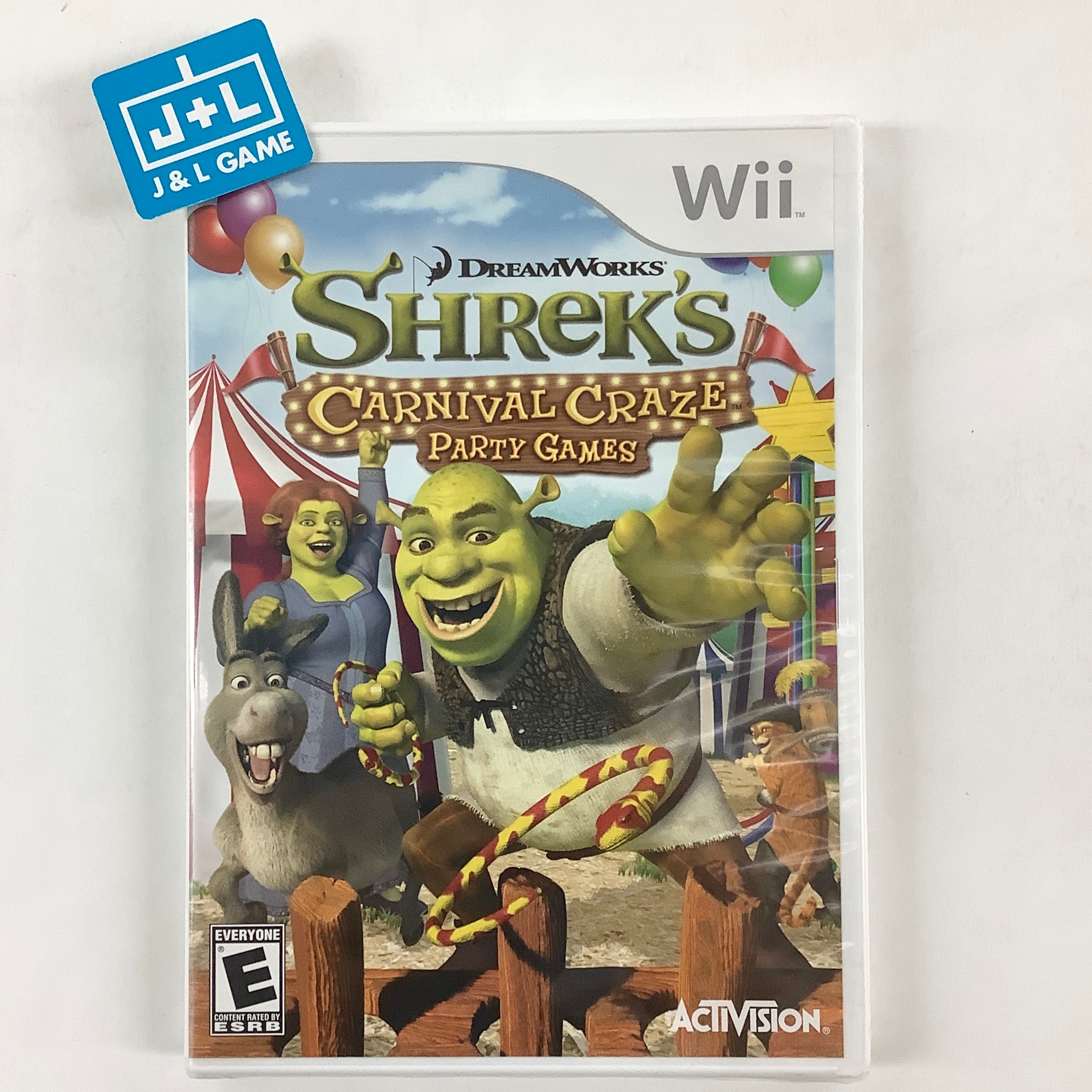 Shrek's Carnival Craze - Nintendo Wii Video Games Activision
