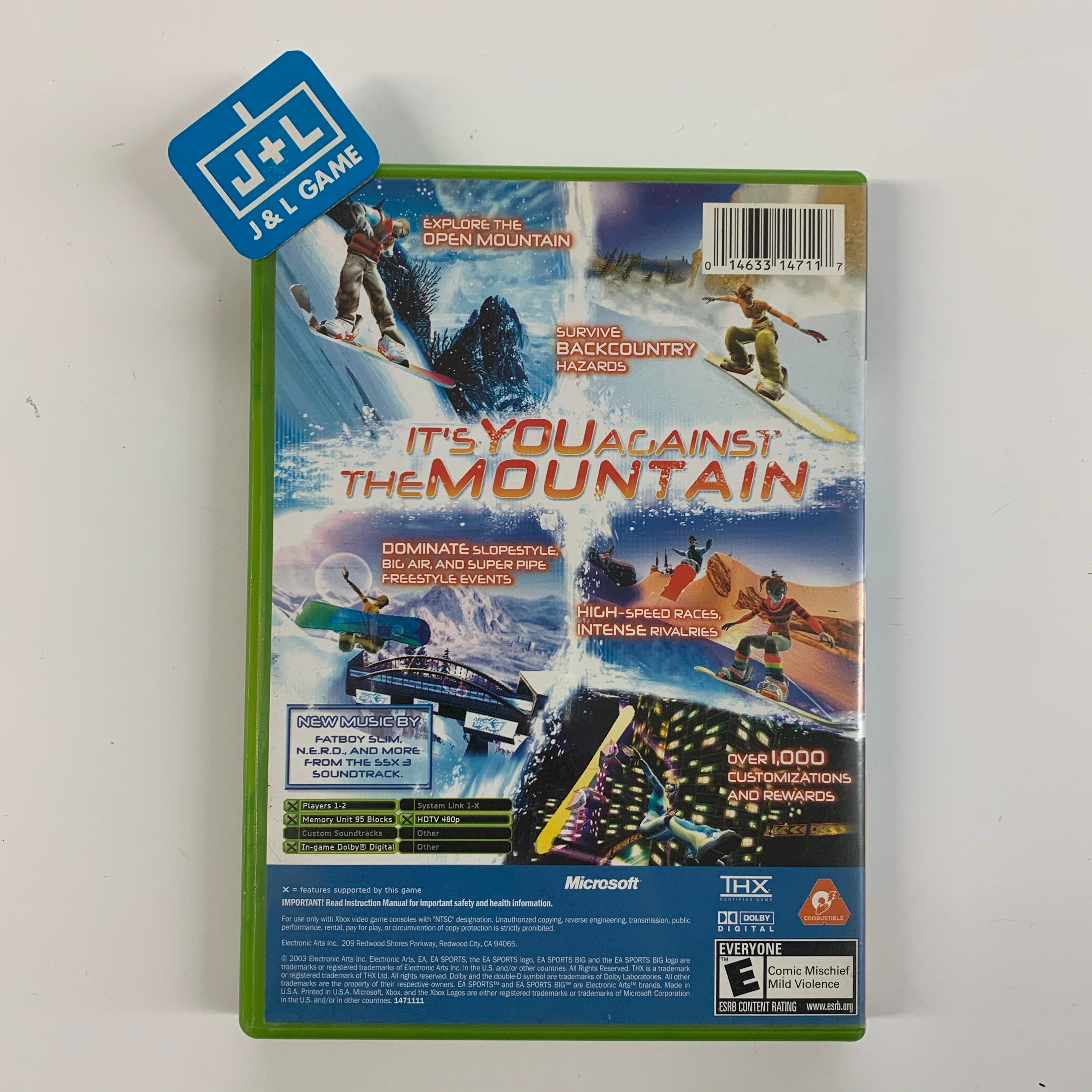 SSX 3 - (XB) XBox [Pre-Owned] Video Games EA Sports Big   