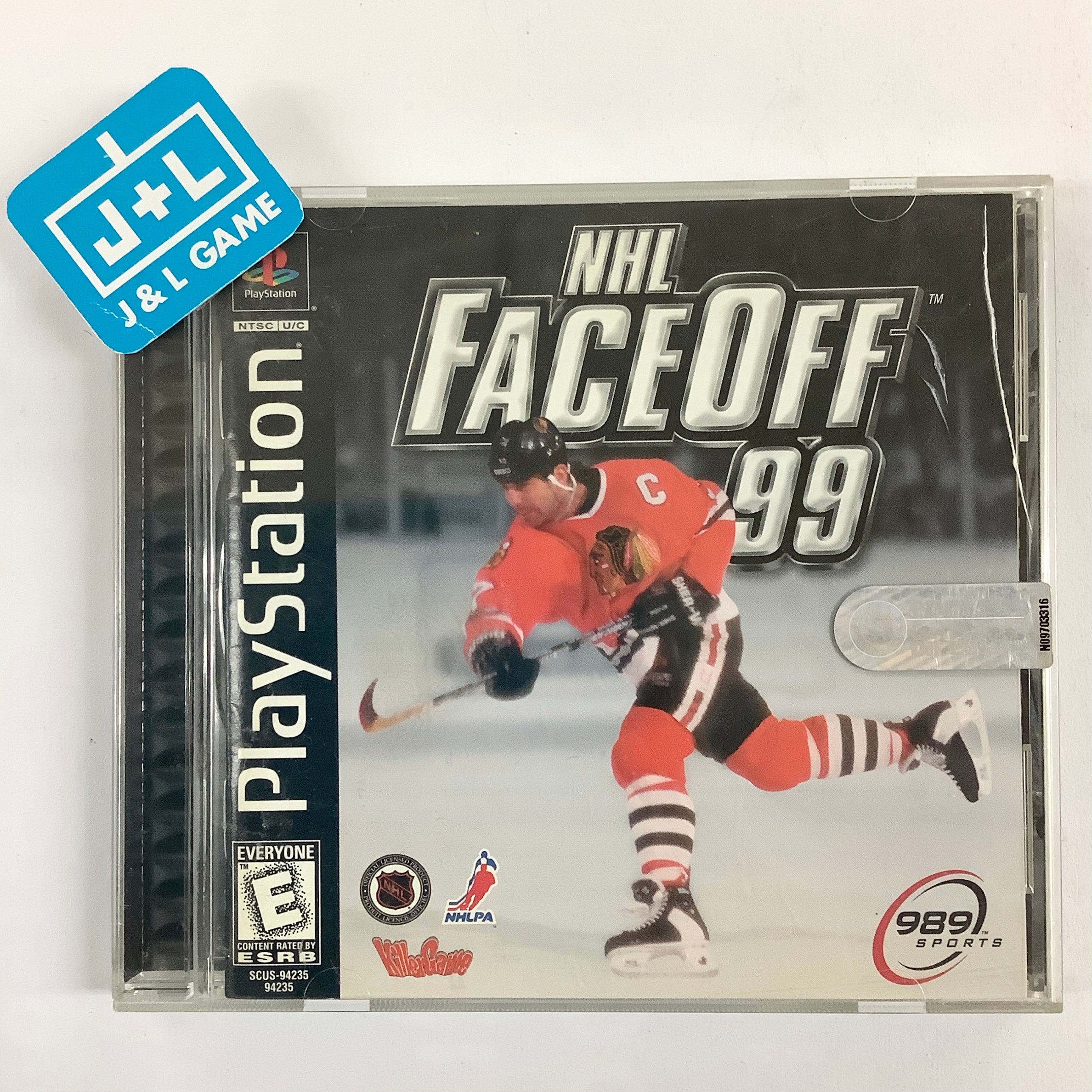 NHL FaceOff 99 - (PS1) PlayStation 1 [Pre-Owned] Video Games 989 Sports   