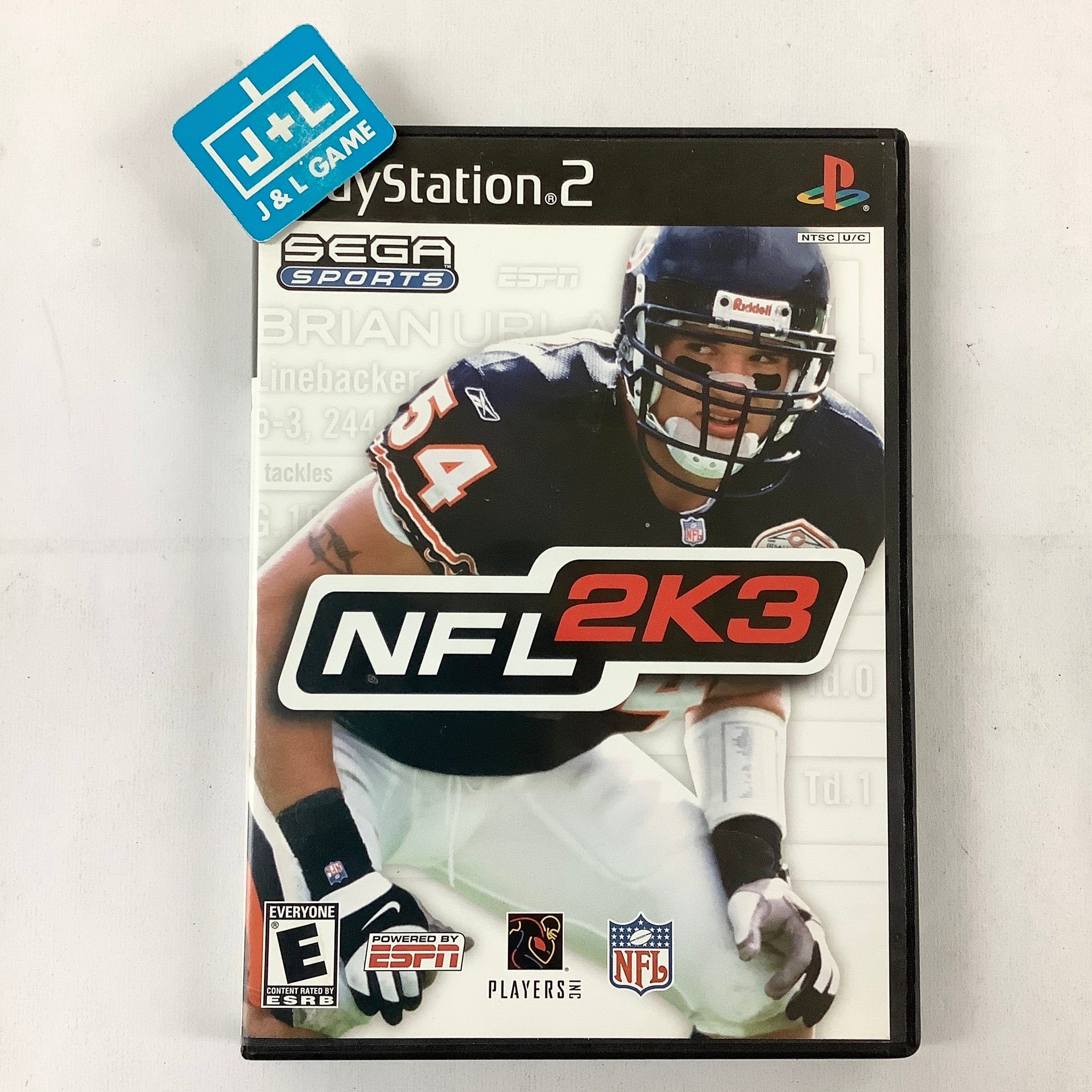 NFL 2K3 - (PS2) PlayStation 2 [Pre-Owned] Video Games Sega   