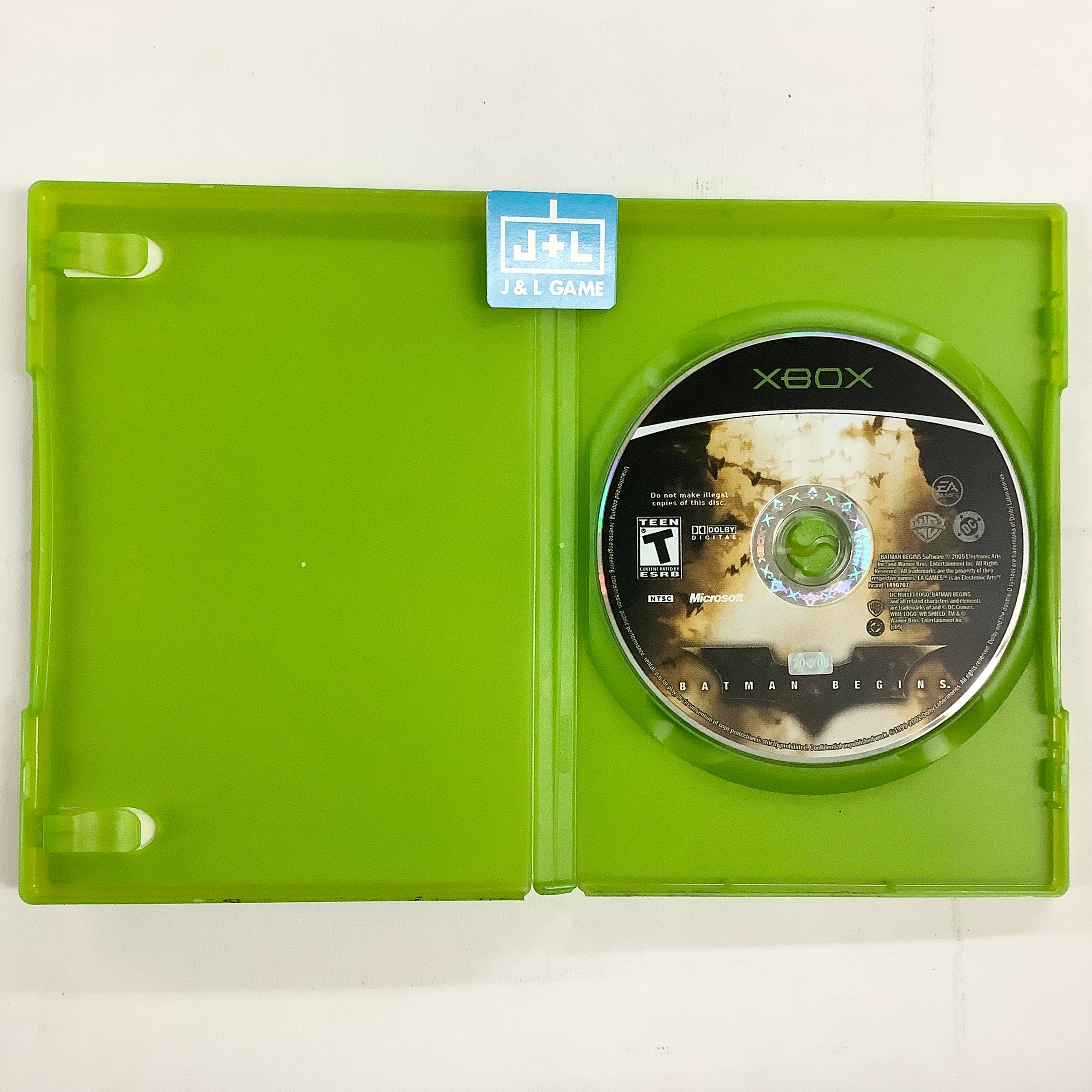 Batman Begins - (XB) Xbox [Pre-Owned] Video Games EA Games   