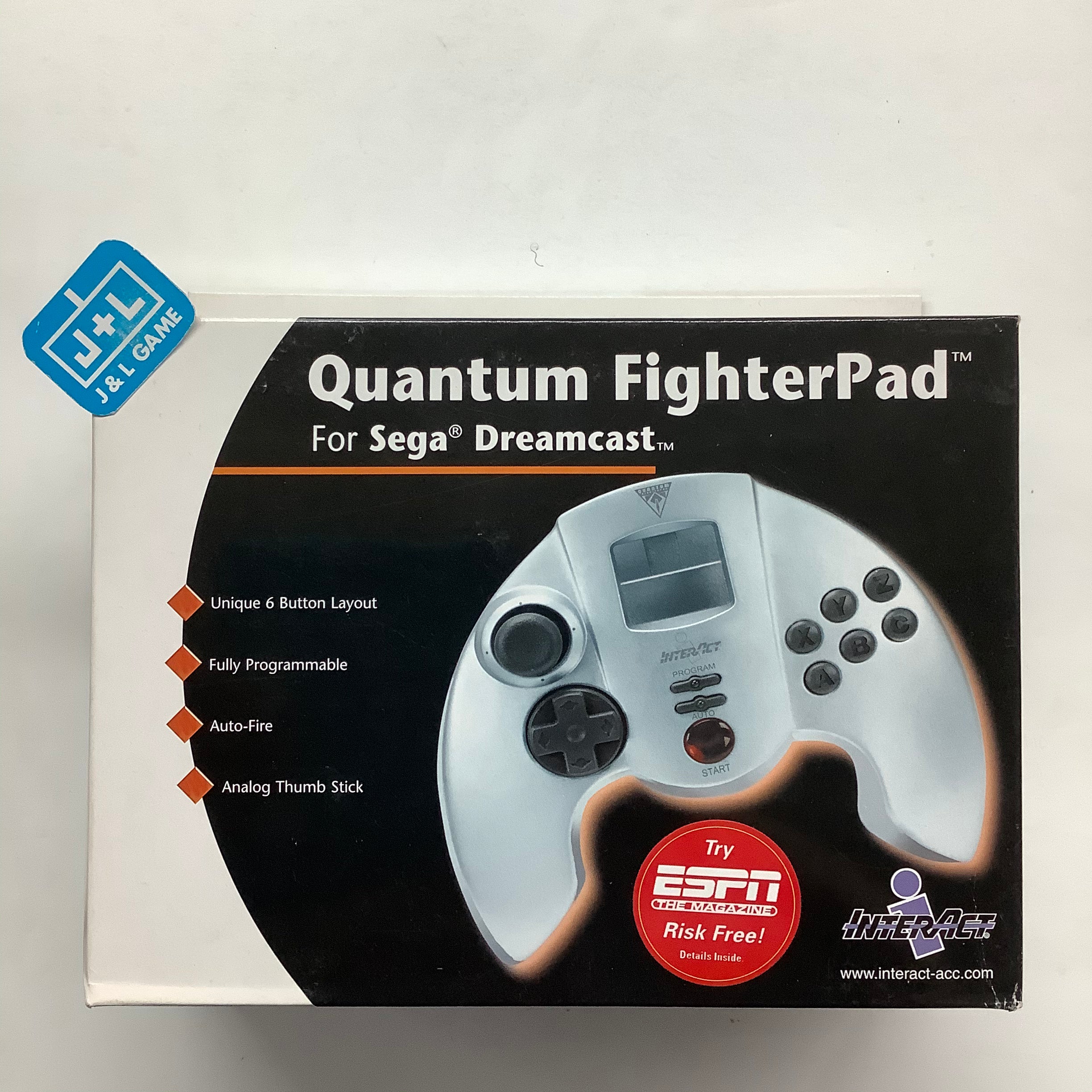Quantum Fighterpad Controller - Sega Dreamcast | J&L Game