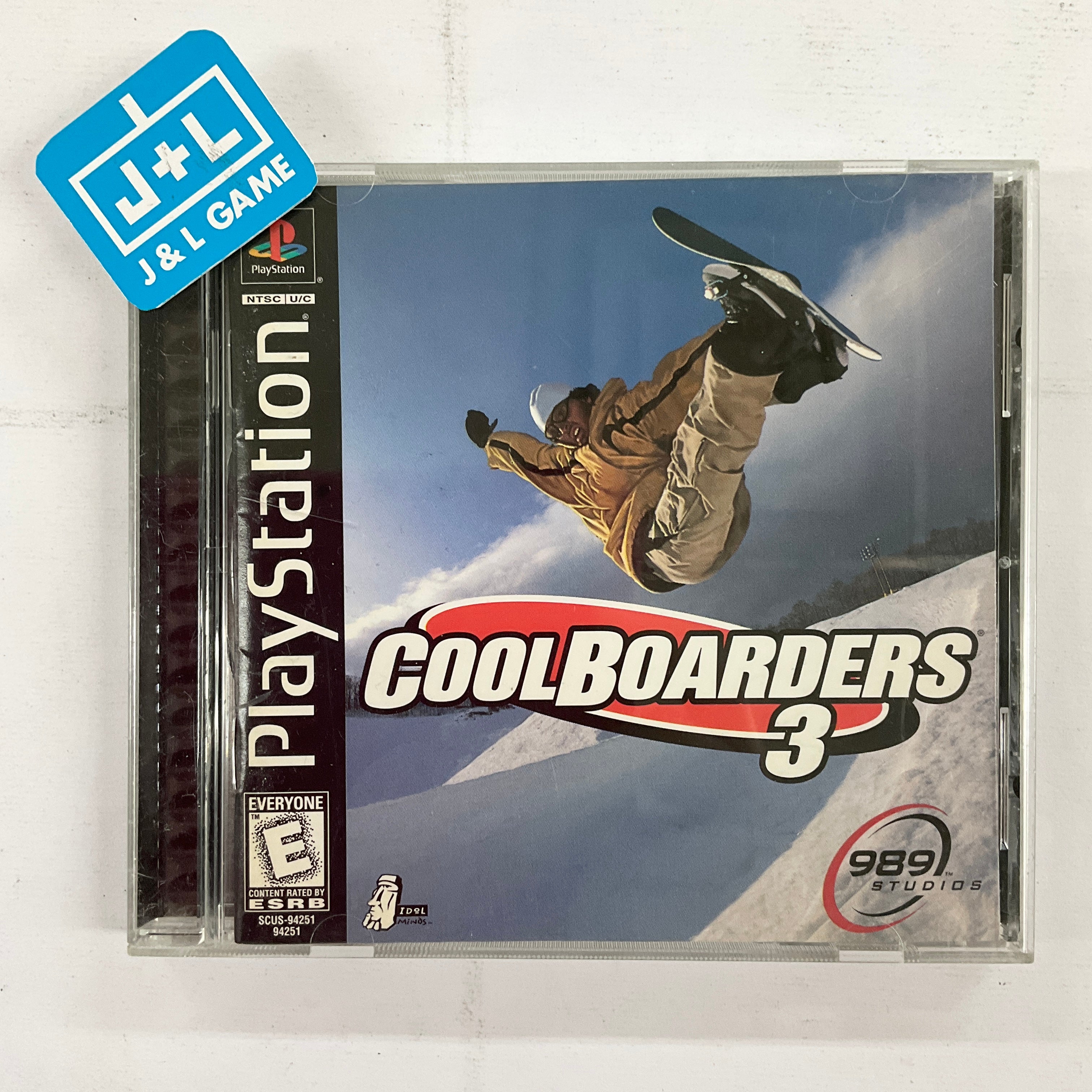 Jeu PlayStation 1 Cool Boarders 3 - PAL - Complet Avec Boîte Et Notice - Bon état