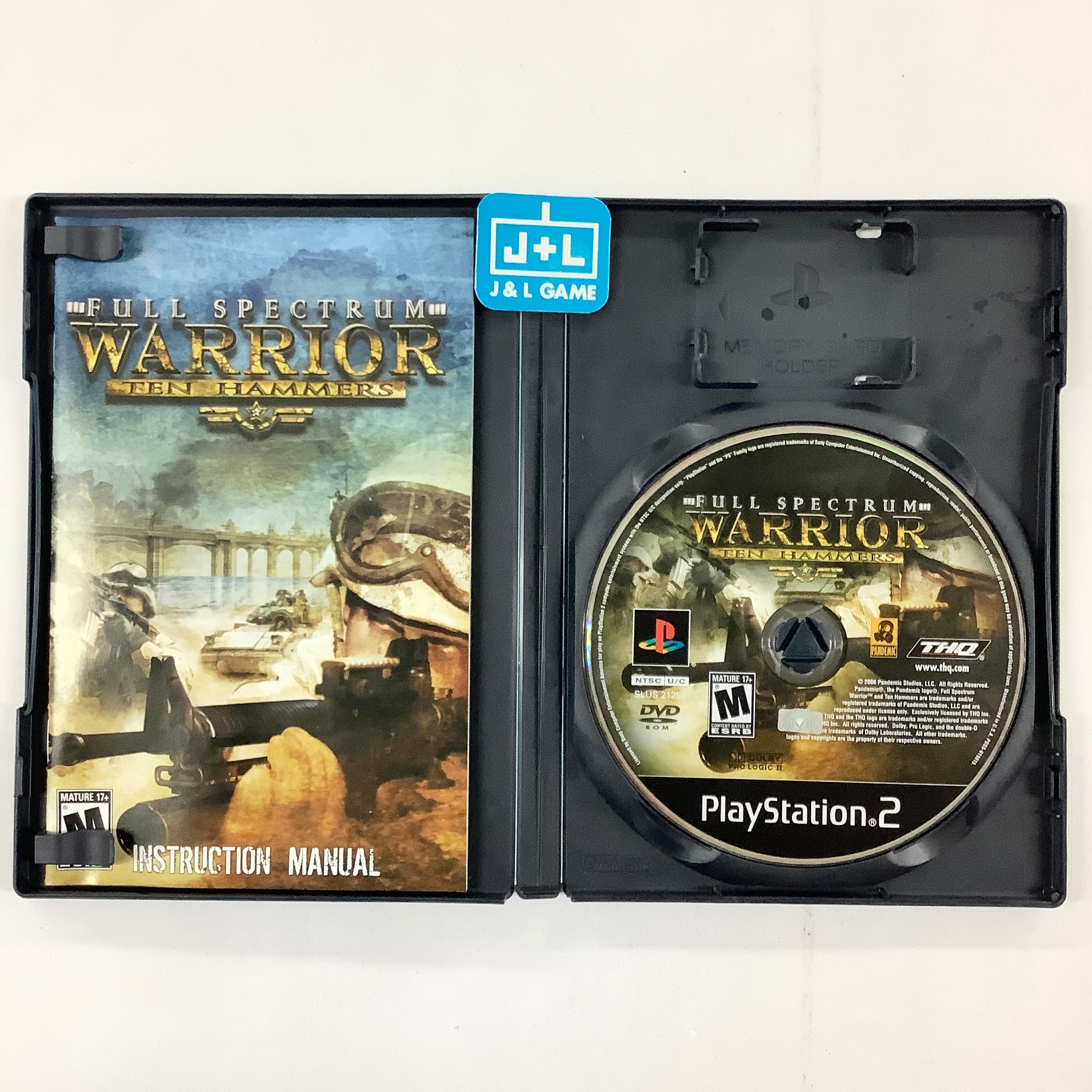 Full Spectrum Warrior: Ten Hammers - (PS2) PlayStation 2 [Pre-Owned] Video Games THQ   