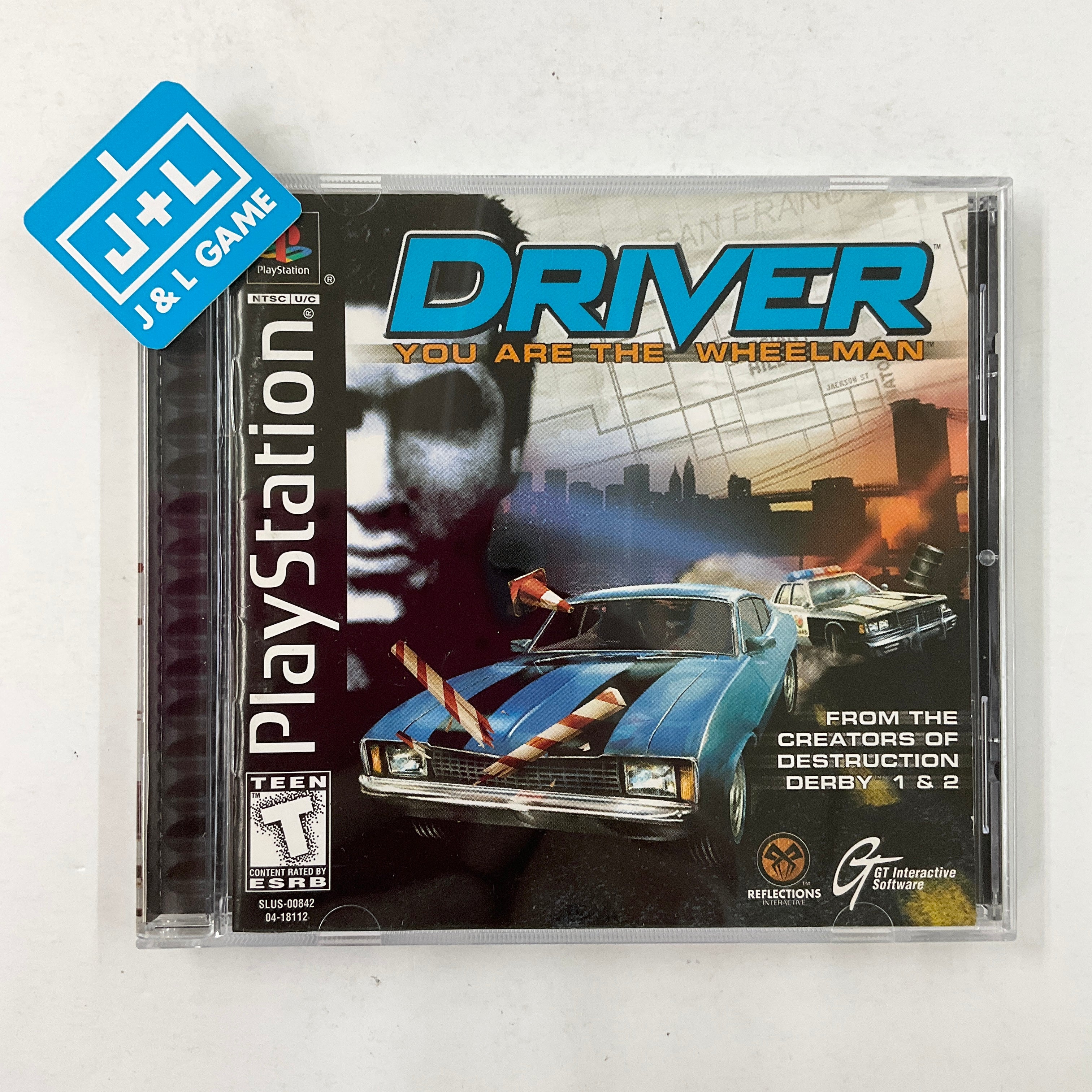 Driver - (PS1) PlayStation 1 [Pre-Owned] Video Games GT Interactive   