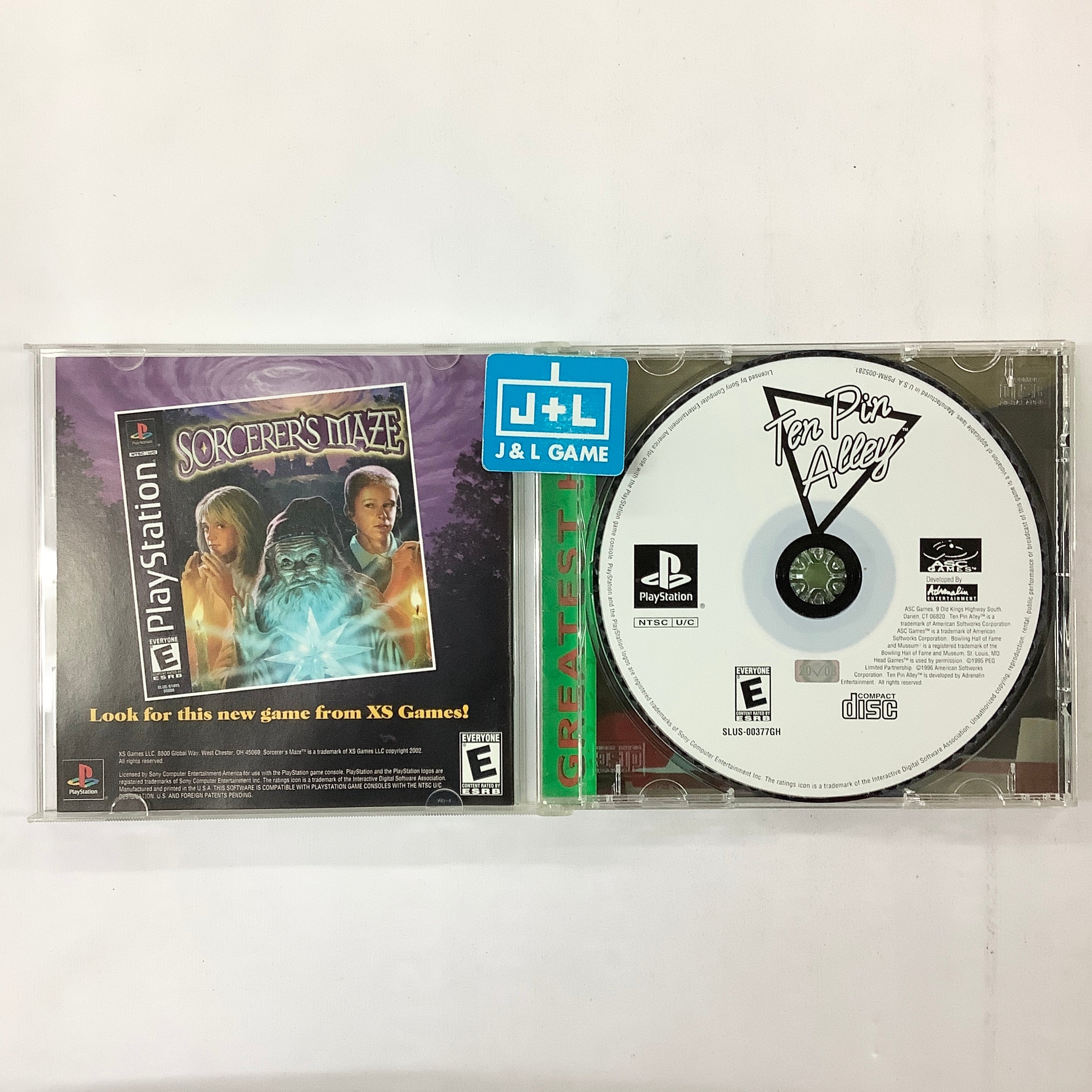 Ten Pin Alley (Greatest Hits) - (PS1) PlayStation 1 [Pre-Owned] Video Games ASC Games   