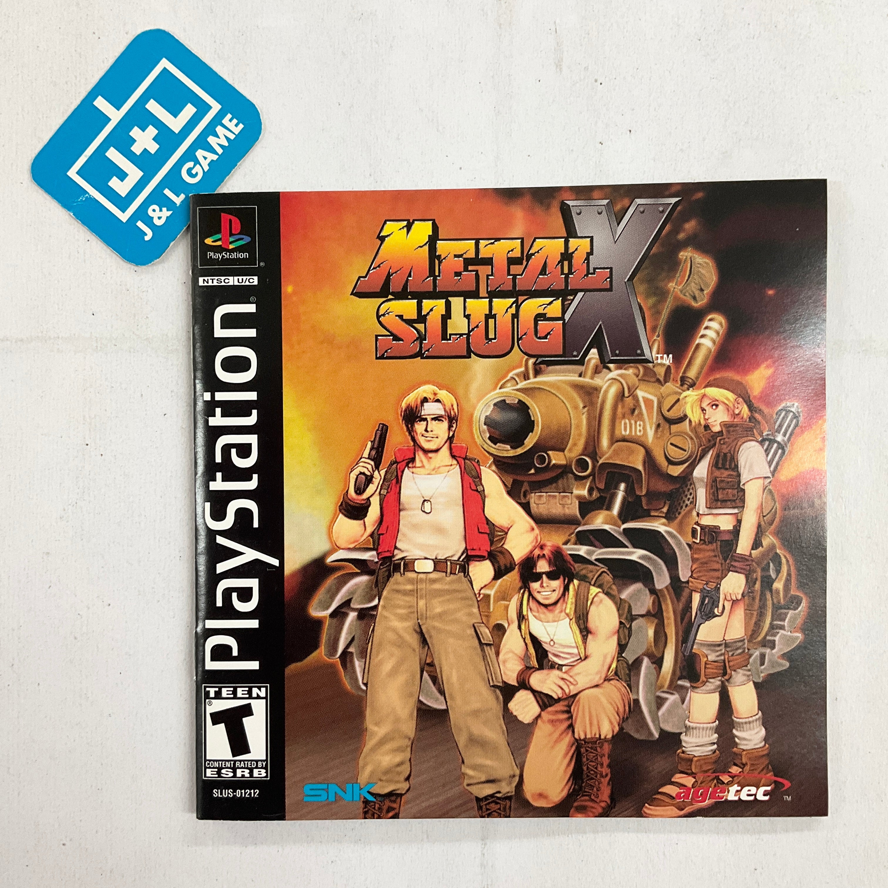 Metal Slug X - (PS1) PlayStation 1 [Pre-Owned] Video Games Agetec   