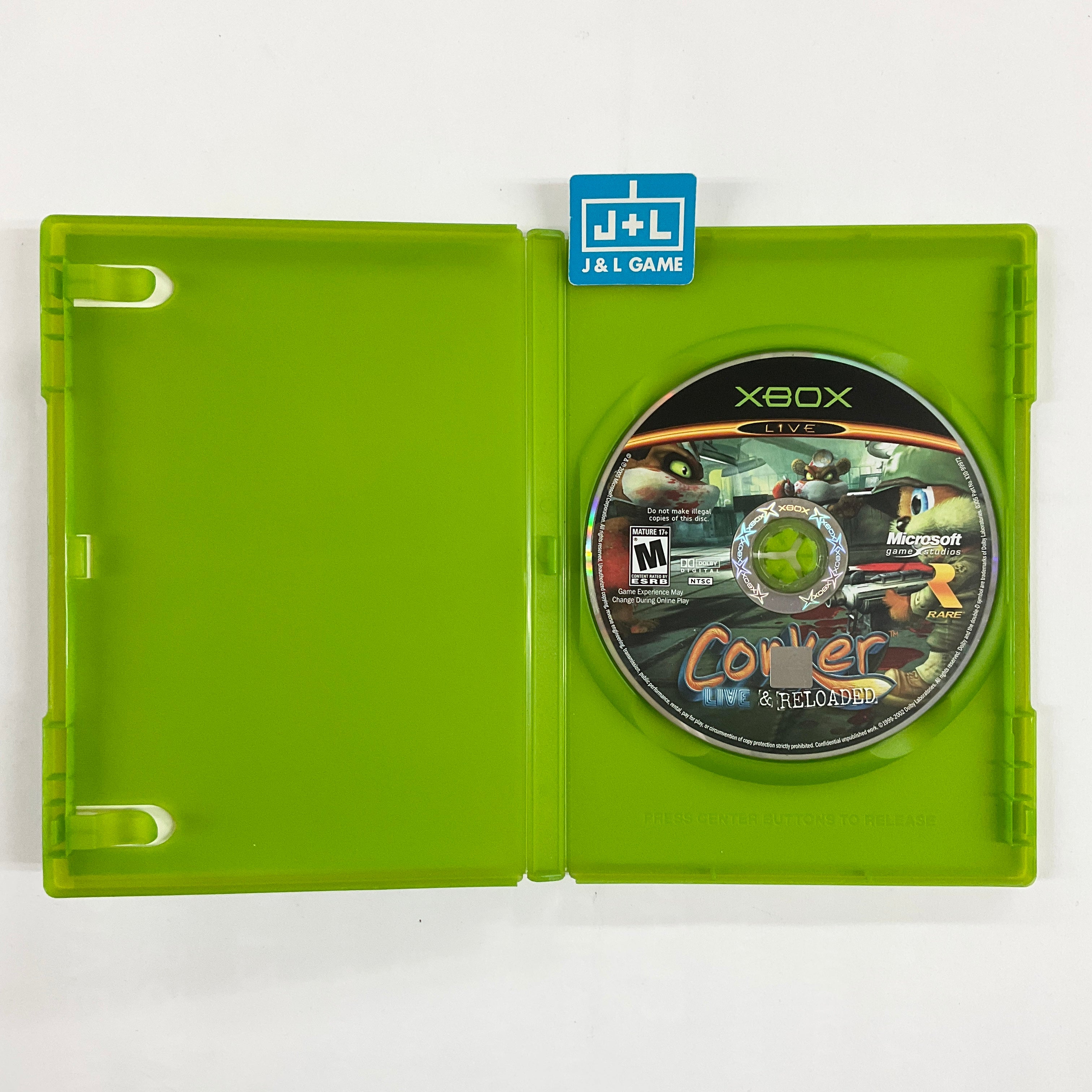 Conker: Live & Reloaded - (XB) Xbox [Pre-Owned] Video Games Microsoft Game Studios   
