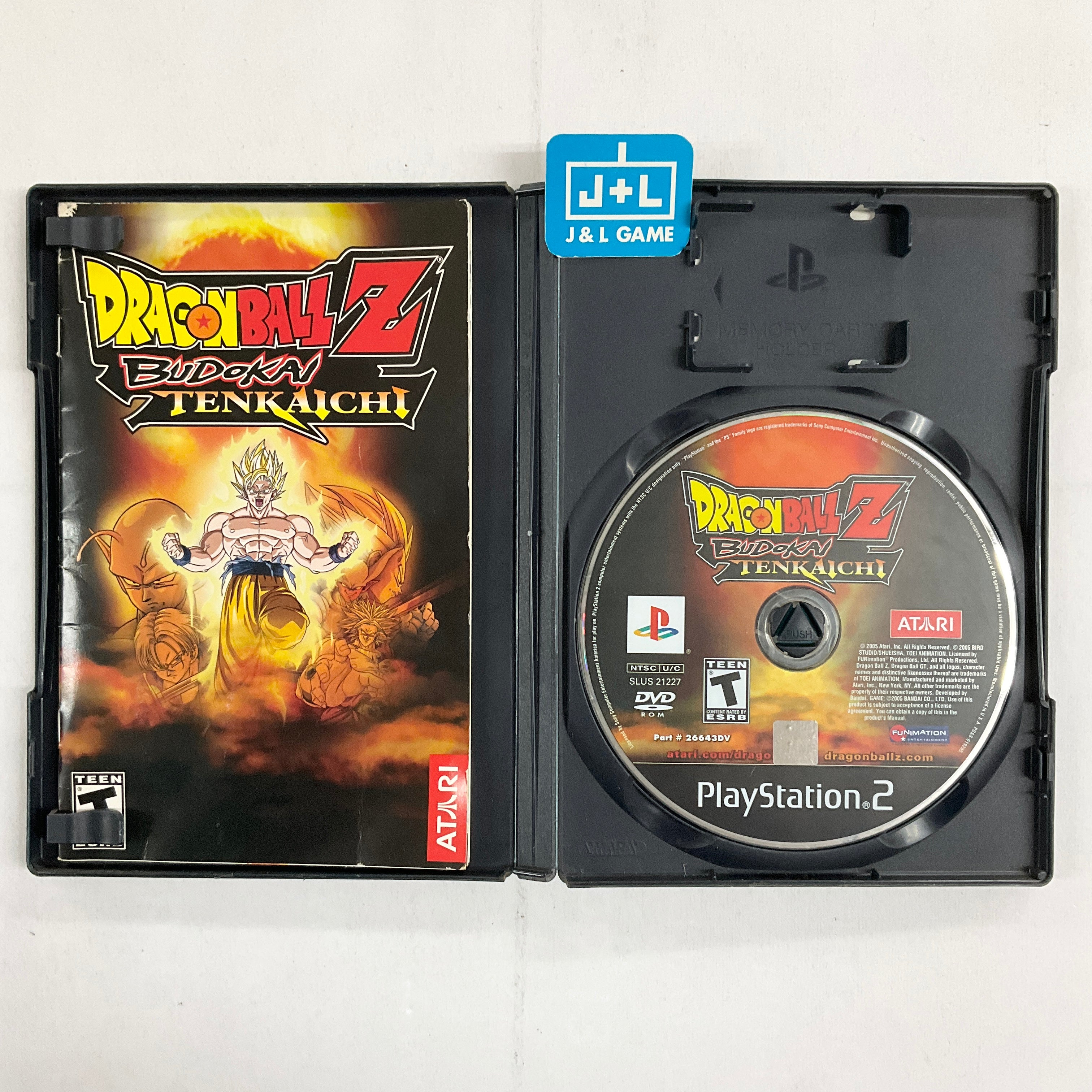 Dragon Ball Z: Budokai Tenkaichi - (PS2) PlayStation 2 [Pre-Owned] Video Games Atari   