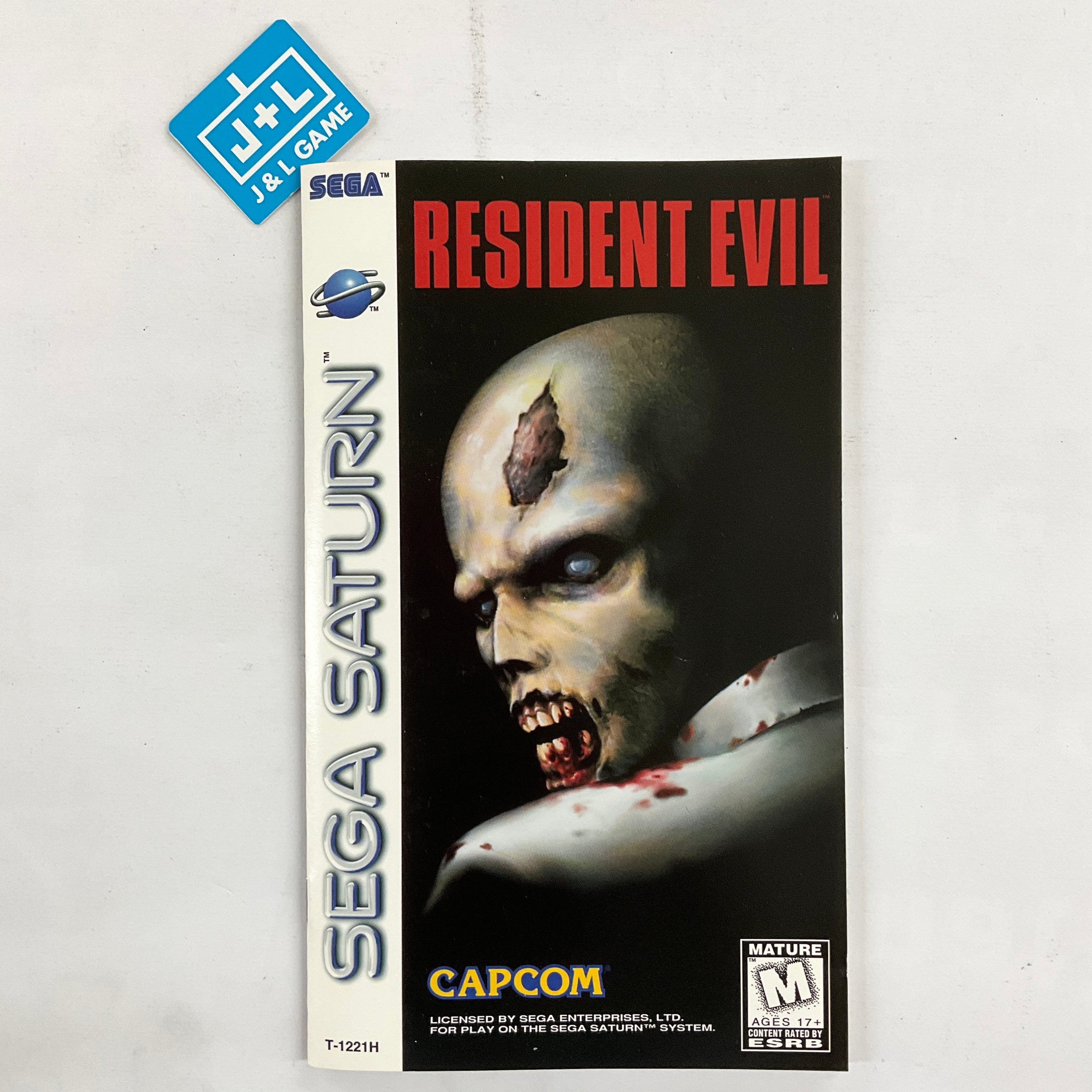Resident Evil - (SS) SEGA Saturn [Pre-Owned] Video Games Capcom   