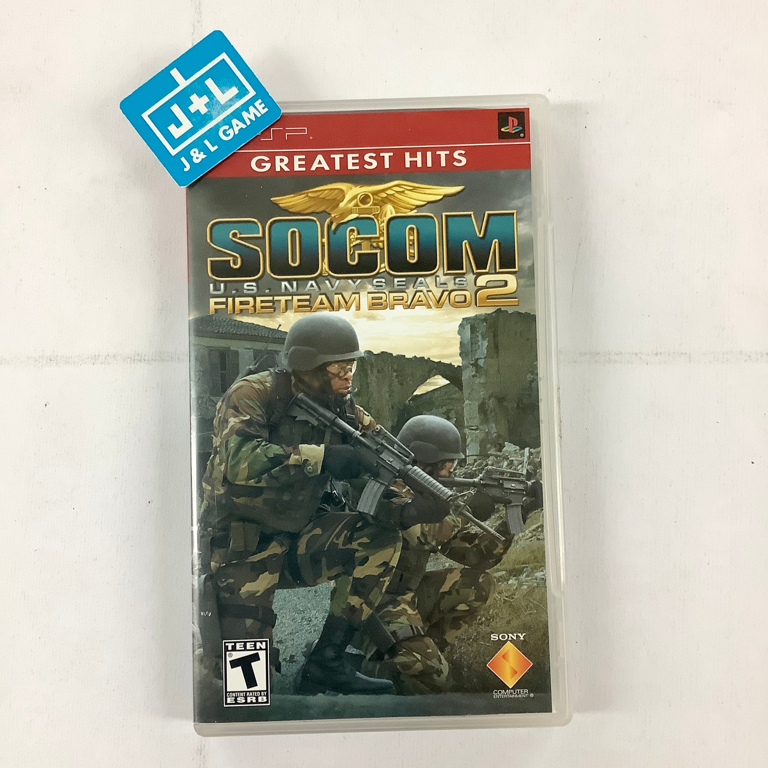 SOCOM: U.S. Navy SEALs Fireteam Bravo 2 (Greatest Hits) - Sony PSP