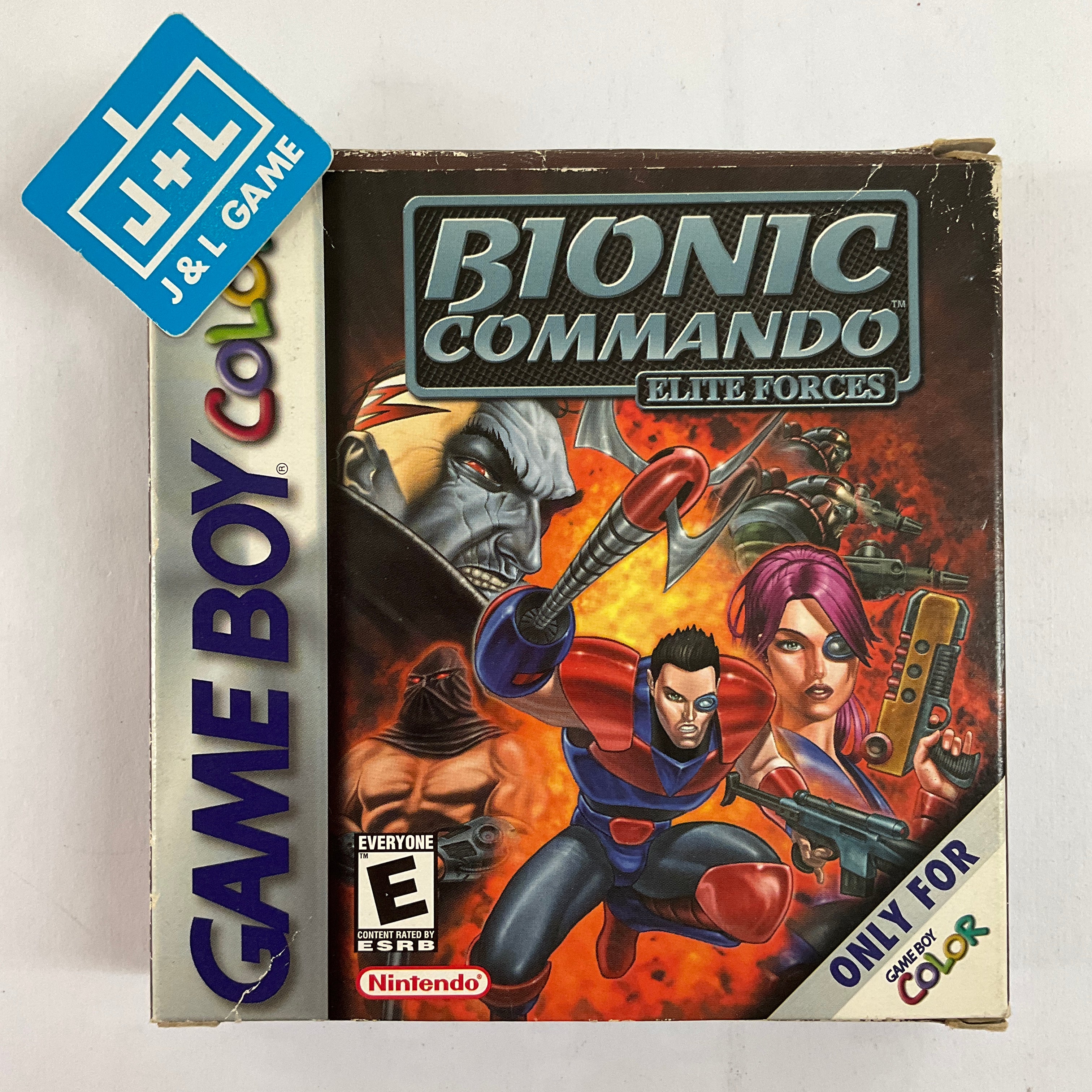 ソフト無GBC Bionic Commando:Elite Forces 海外版 Bionic Commando: Elite Forces - (GBC) Game Boy Color [Pre