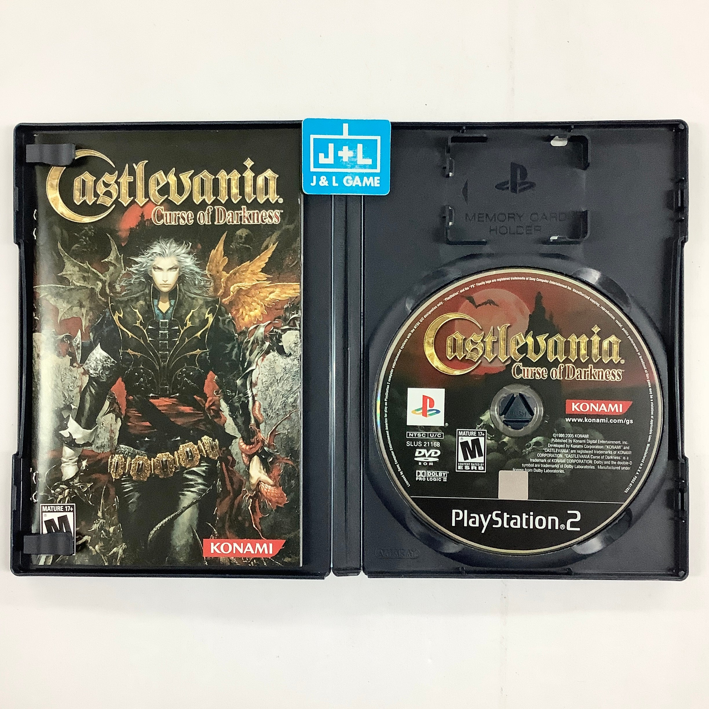 Castlevania: Curse of Darkness - (PS2) PlayStation 2 [Pre-Owned] Video Games Konami   