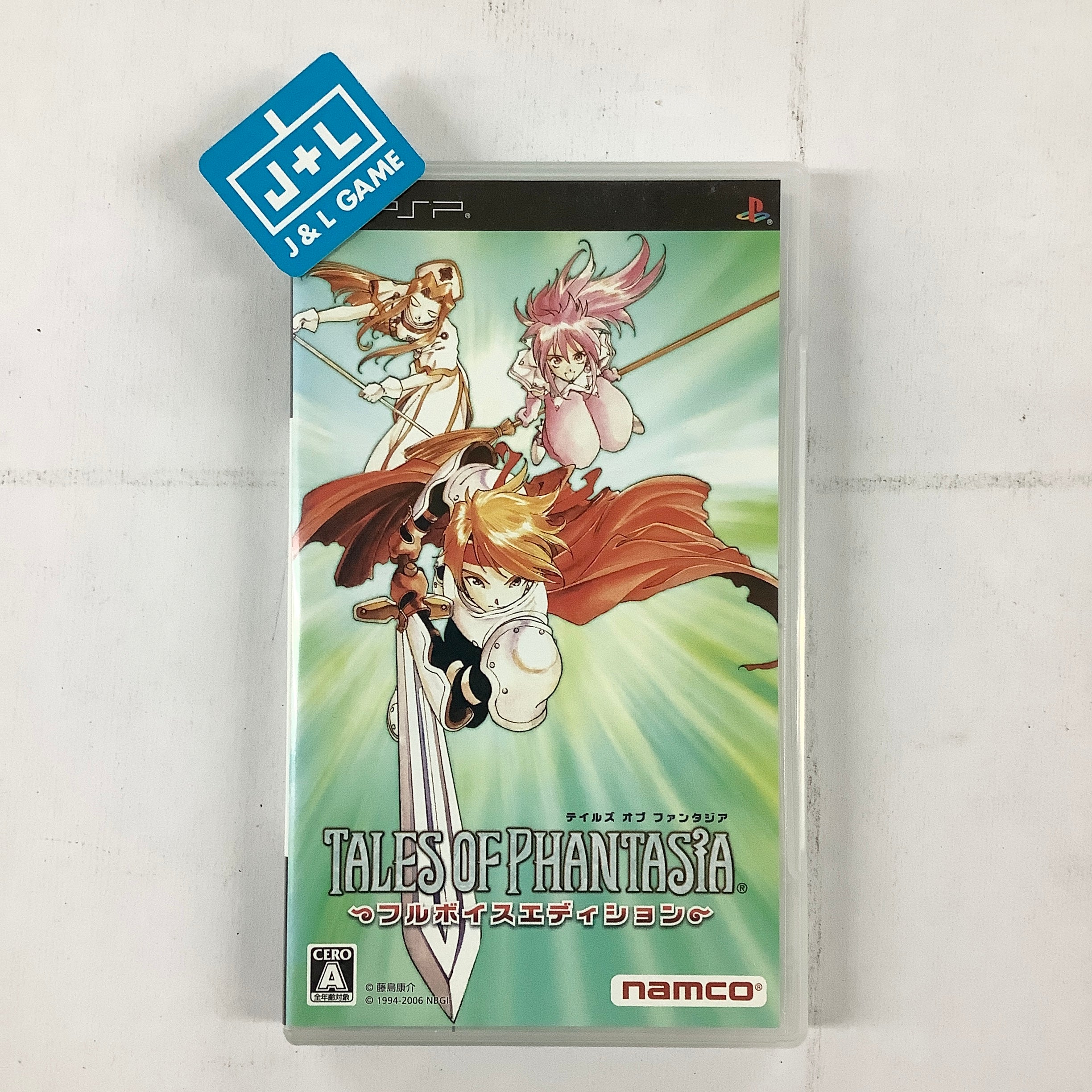 Tales of Phantasia: Full Voice Edition Sony PSP [Pre-Owned] (Japanese Import) Video Games Bandai Namco Games   