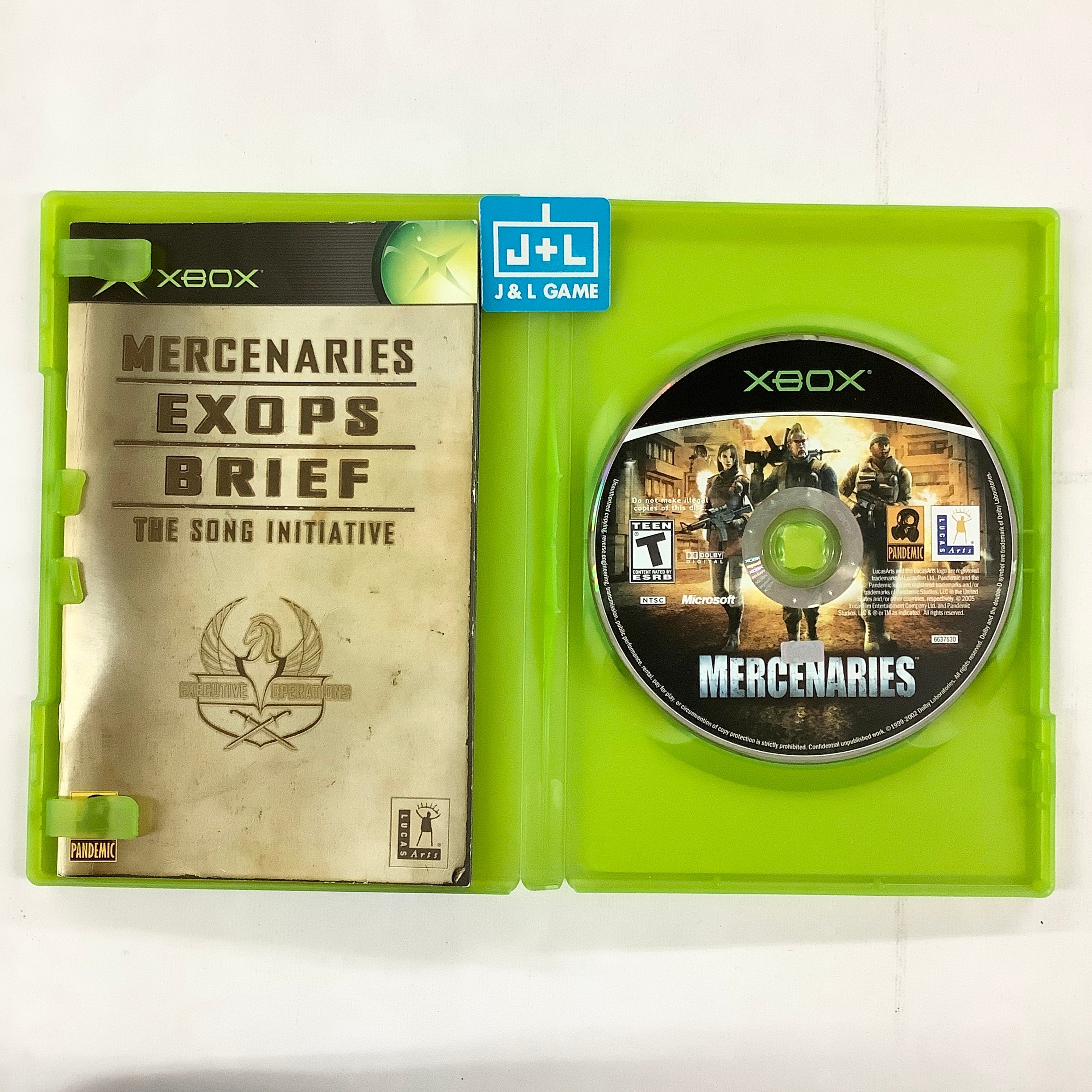 Mercenaries: Playground of Destruction - (XB) Xbox [Pre-Owned] Video Games LucasArts   