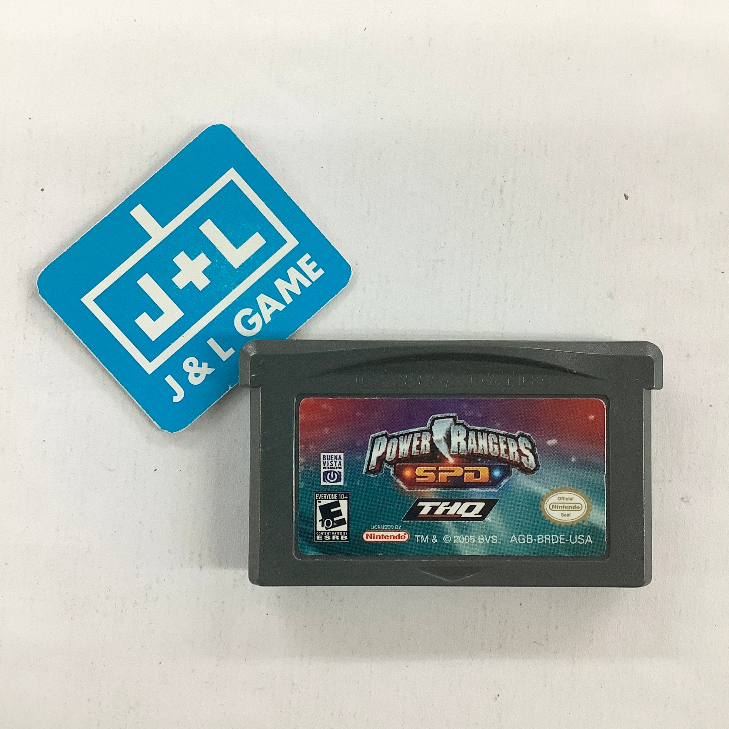 Power Rangers S.P.D. - (GBA) Game Boy Advance [Pre-Owned] Video Games THQ   