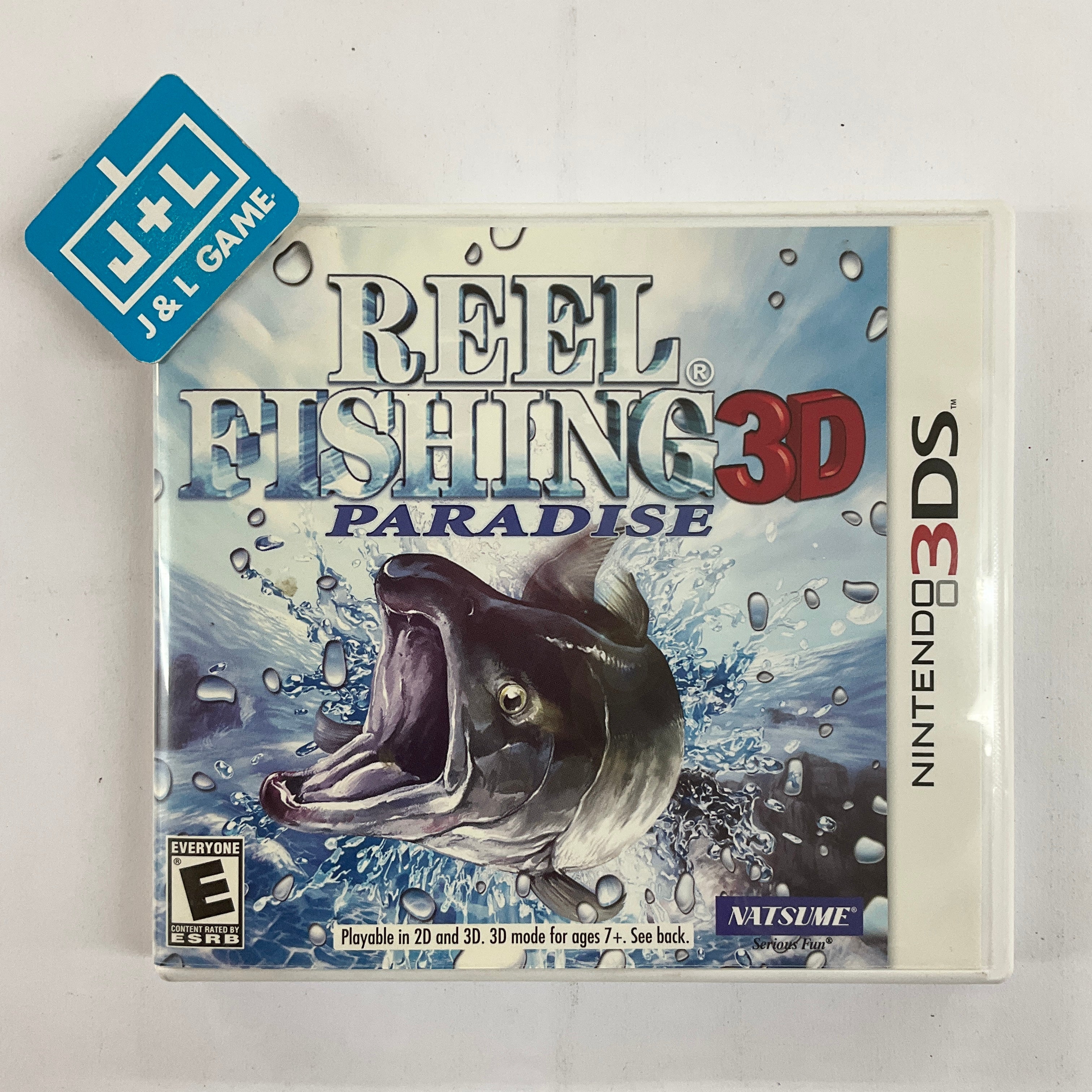 3ds reel fishing paradise 3d The game features a comprehensive selection of fish species and customizable equipment Reel Fishing Paradise 3D -