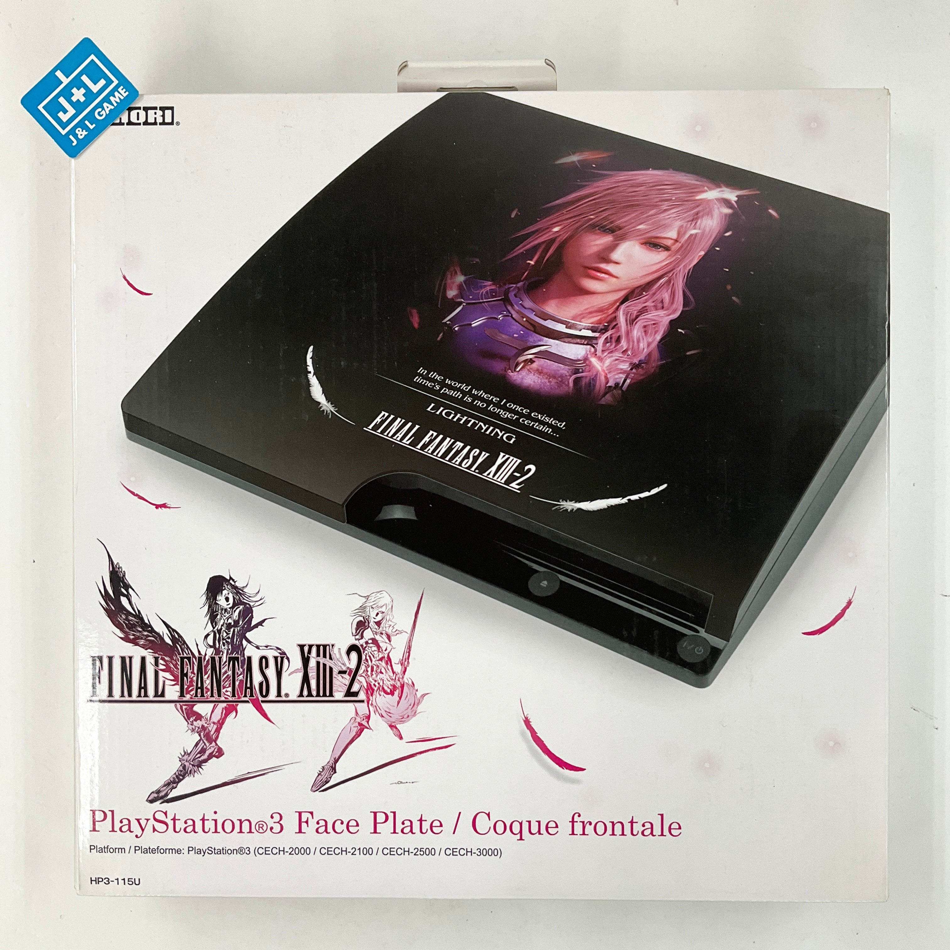 HORI PlayStation 3 Slim Final Fantasy XIII-2 Face Plate - (PS3