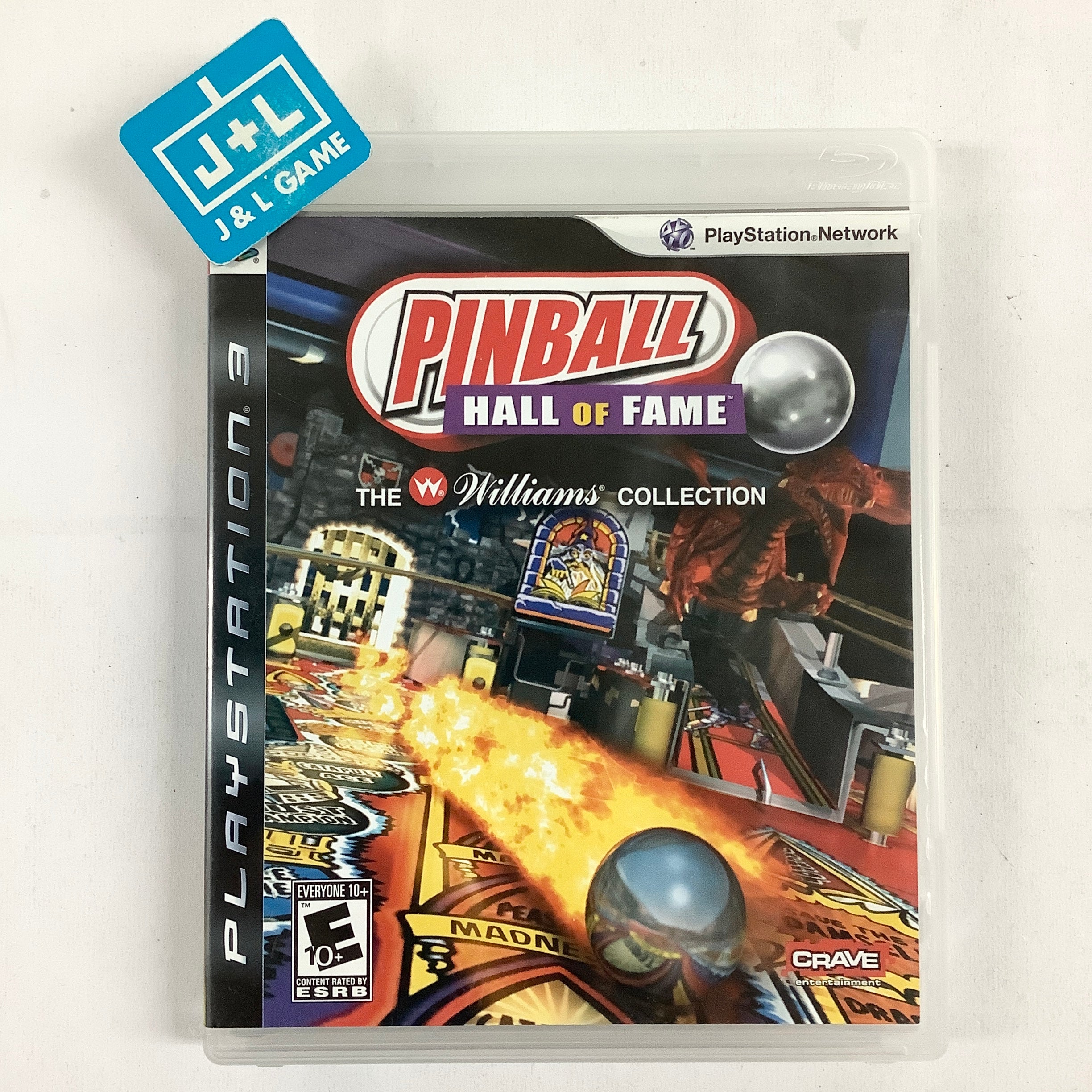 WILLIAMS PINBALL CLASSICS SONY PLAYSTATION 3 (PS3) FR OCCASION (SANS NOTICE - WI WILLIAMS PINBALL CLASSICS SONY PLAYSTATION 3 (PS3) FR OCCASION (SANS NOTICE - WI