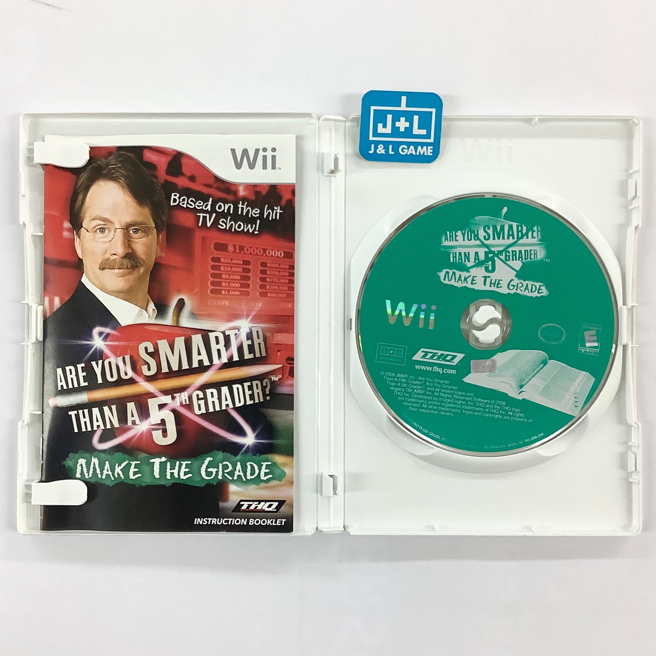 Are You Smarter Than a 5th Grader: Make the Grade - Nintendo Wii [Pre-Owned] Video Games THQ   