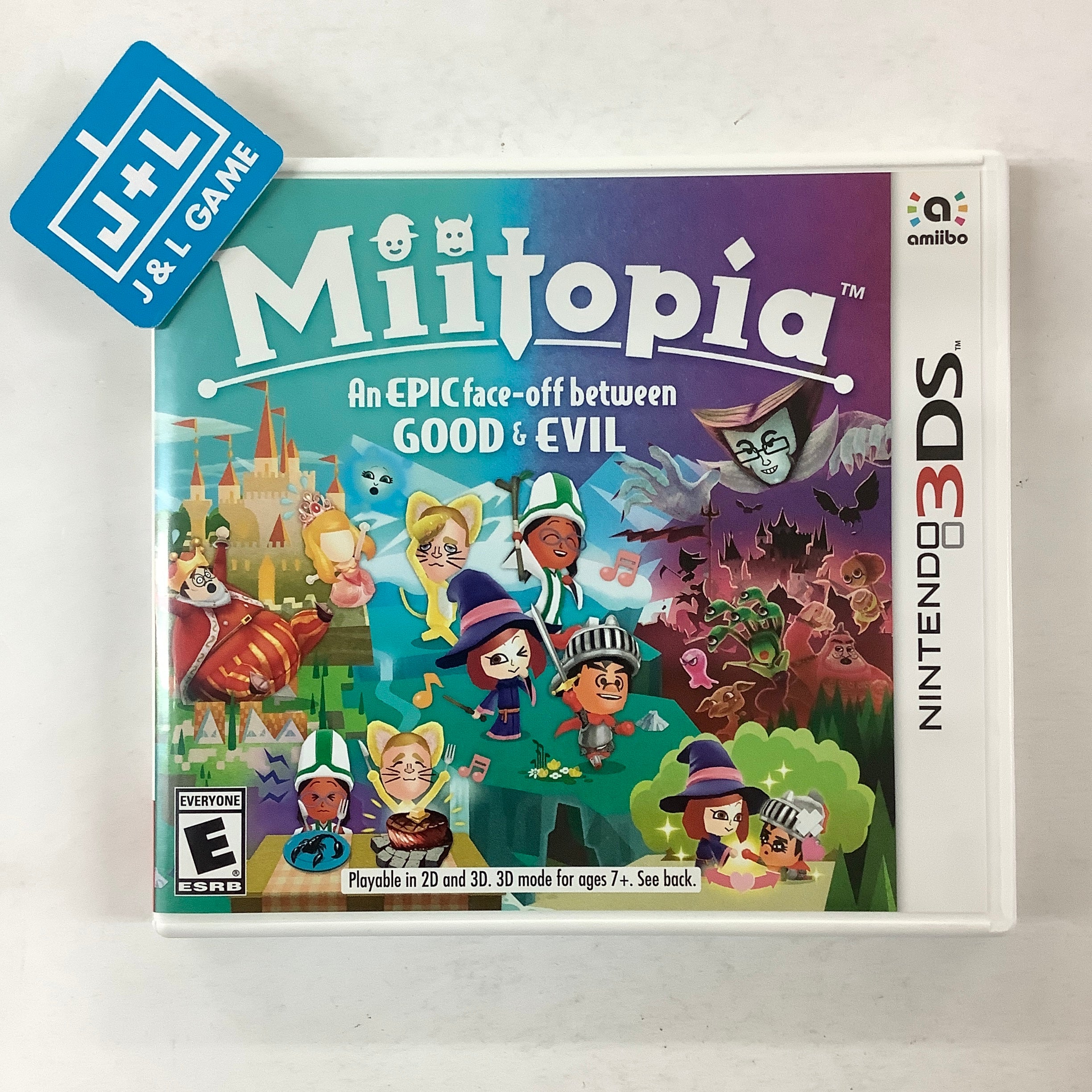 Dark Lord New Miitopia Game Miitopia Nintendo 3DS [Pre-Owned] J&L Game