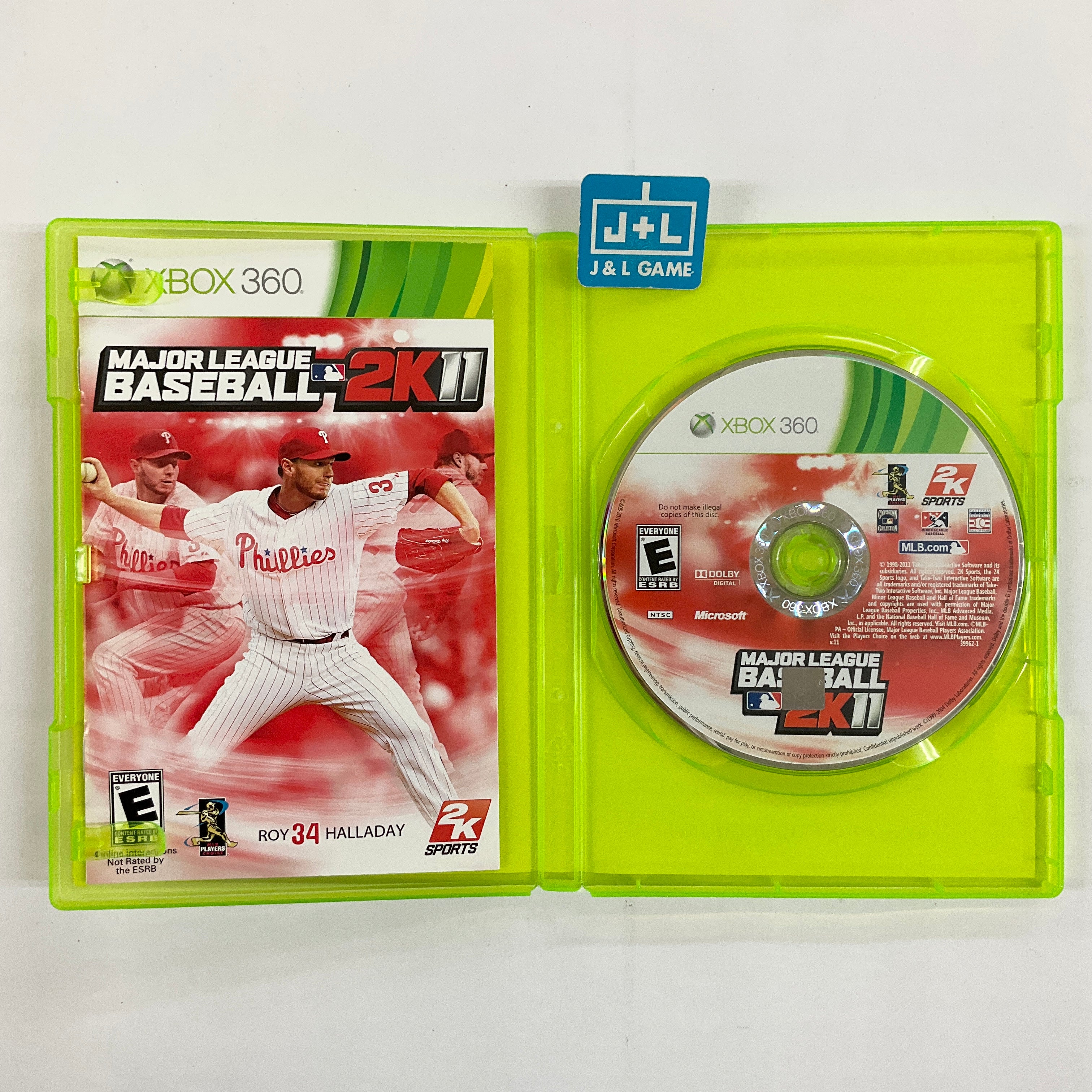 Major League Baseball 2K11 - Xbox 360 [Pre-Owned] Video Games 2K Sports   