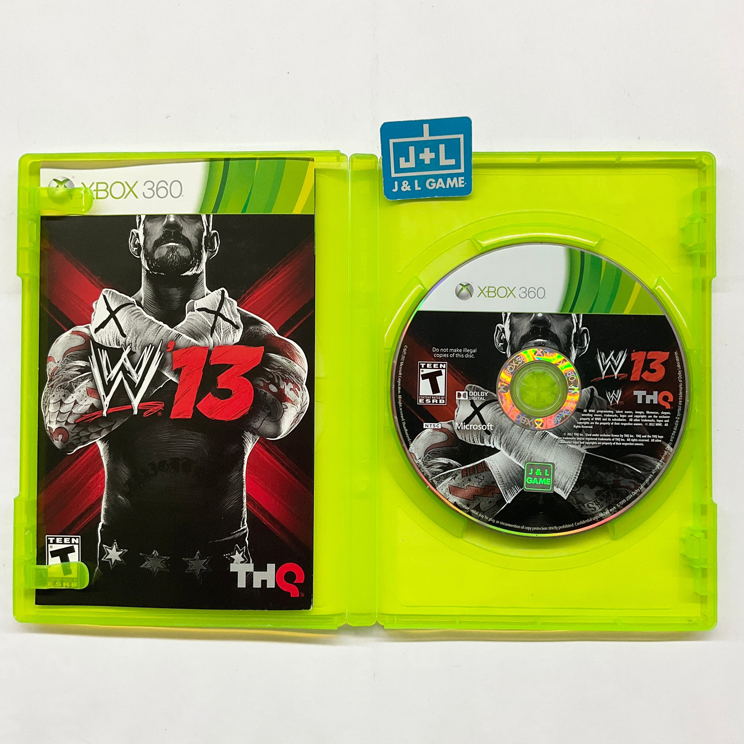 WWE '13 - Xbox 360 [Pre-Owned] Video Games 2K   