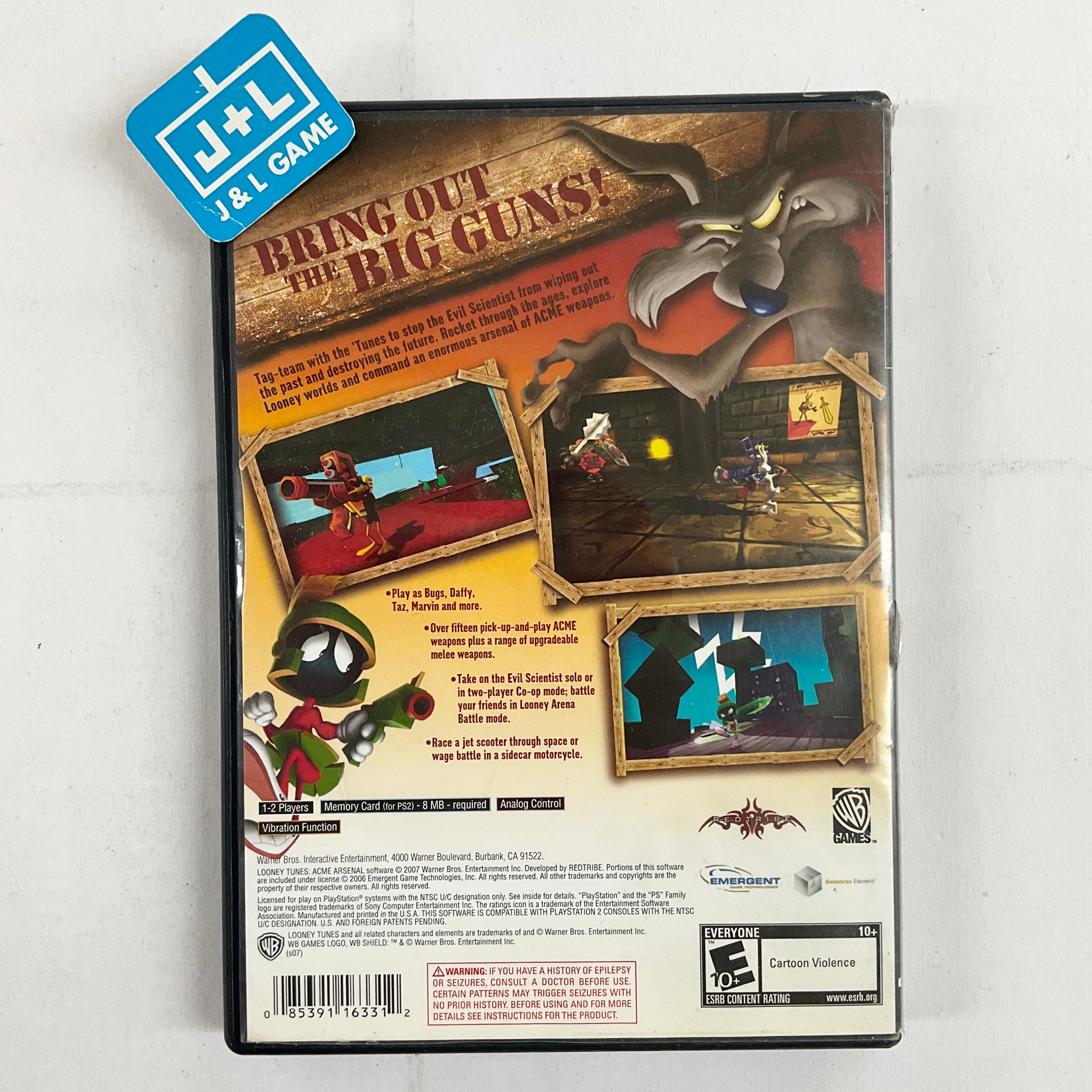 Looney Tunes: Acme Arsenal - (PS2) PlayStation 2 [Pre-Owned] Video Games Warner Bros. Interactive Entertainment   