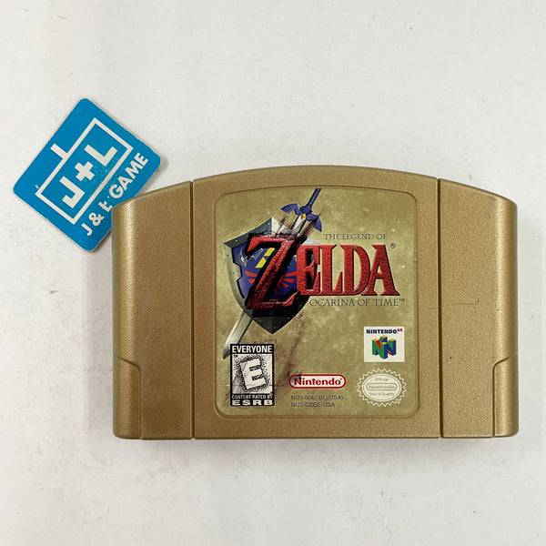 Legend of Zelda Ocarina of Time Gold Collector's Edition - Nintendo N64 Game
