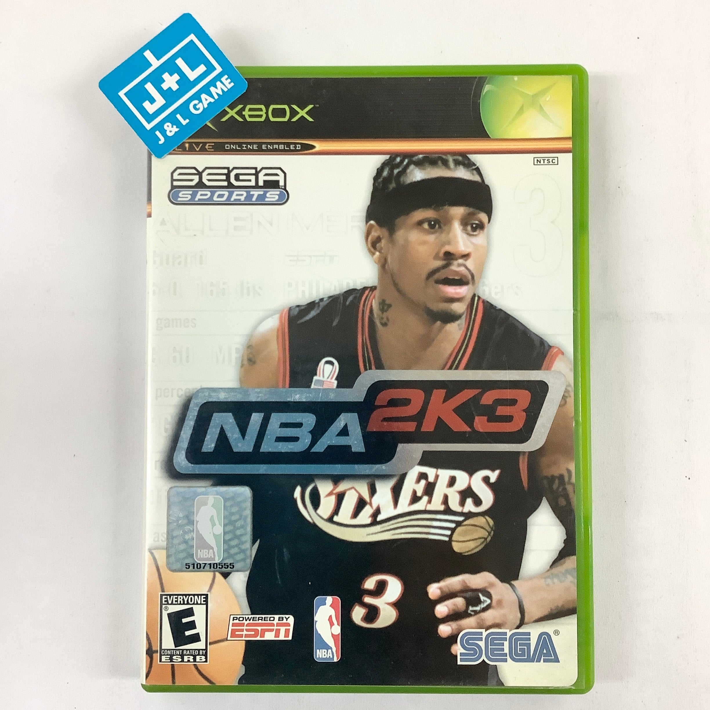 NBA 2K3 - (XB) Xbox [Pre-Owned] Video Games Sega   