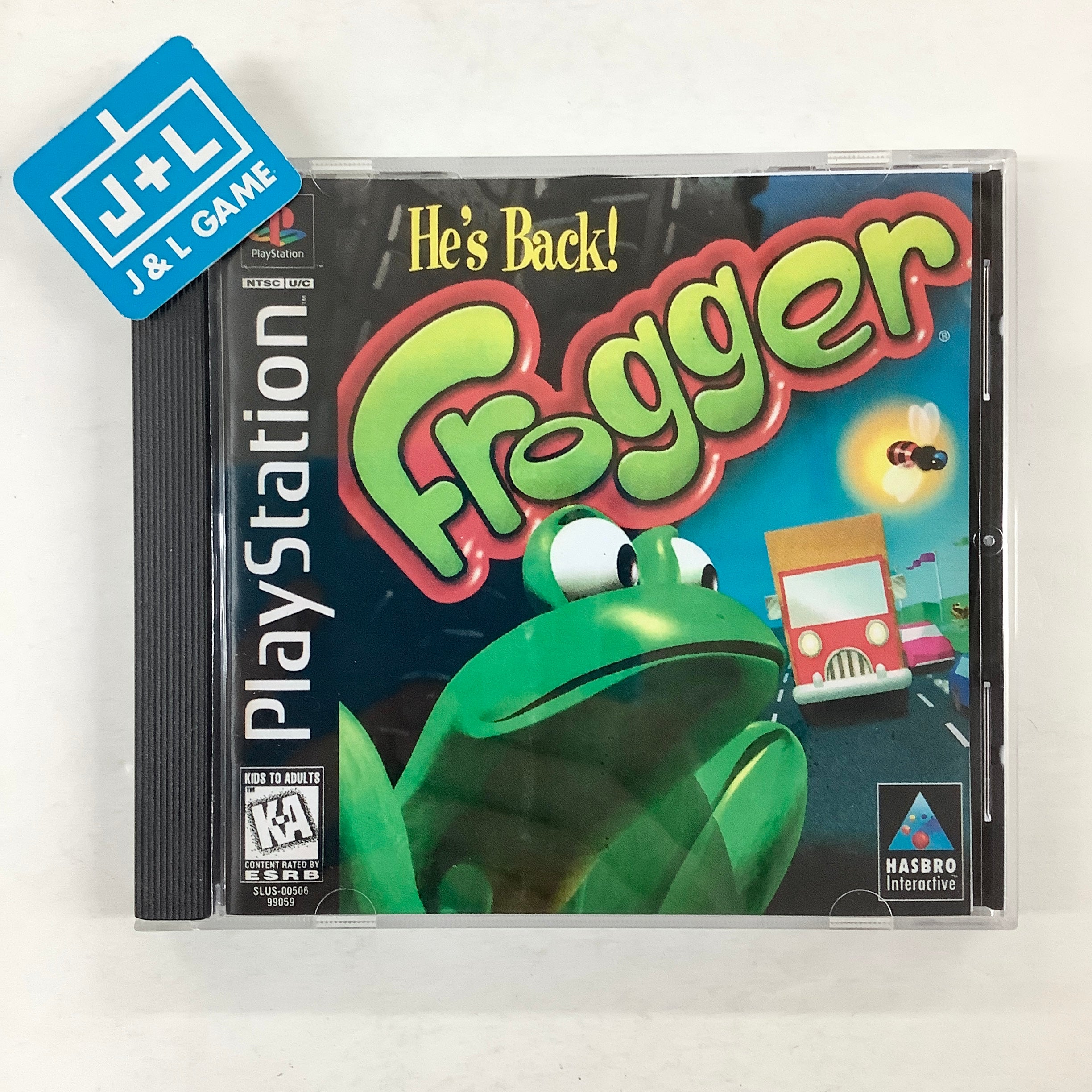 Frogger  - (PS1) PlayStation 1 [Pre-Owned] Video Games Hasbro Interactive   