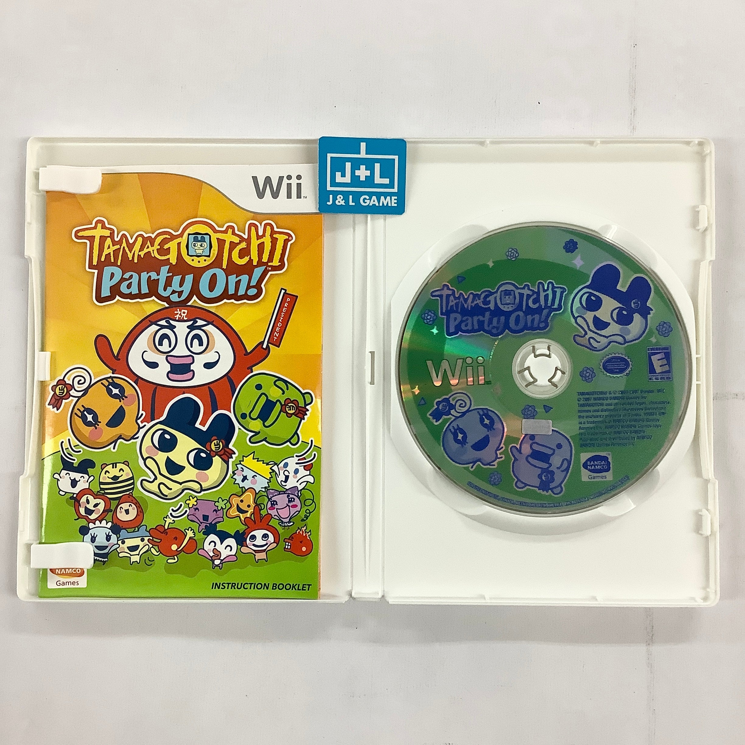 Tamagotchi Party On! - Nintendo Wii [Pre-Owned] Video Games Namco Bandai Games   