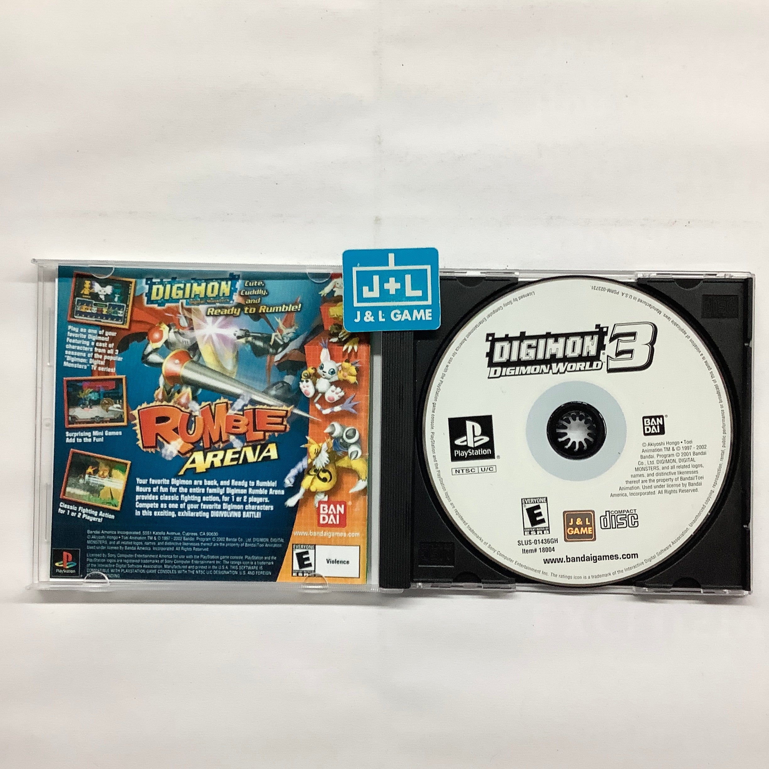 Digimon World 3 (Greatest Hits)  - (PS1) PlayStation 1 [Pre-Owned] Video Games Bandai   