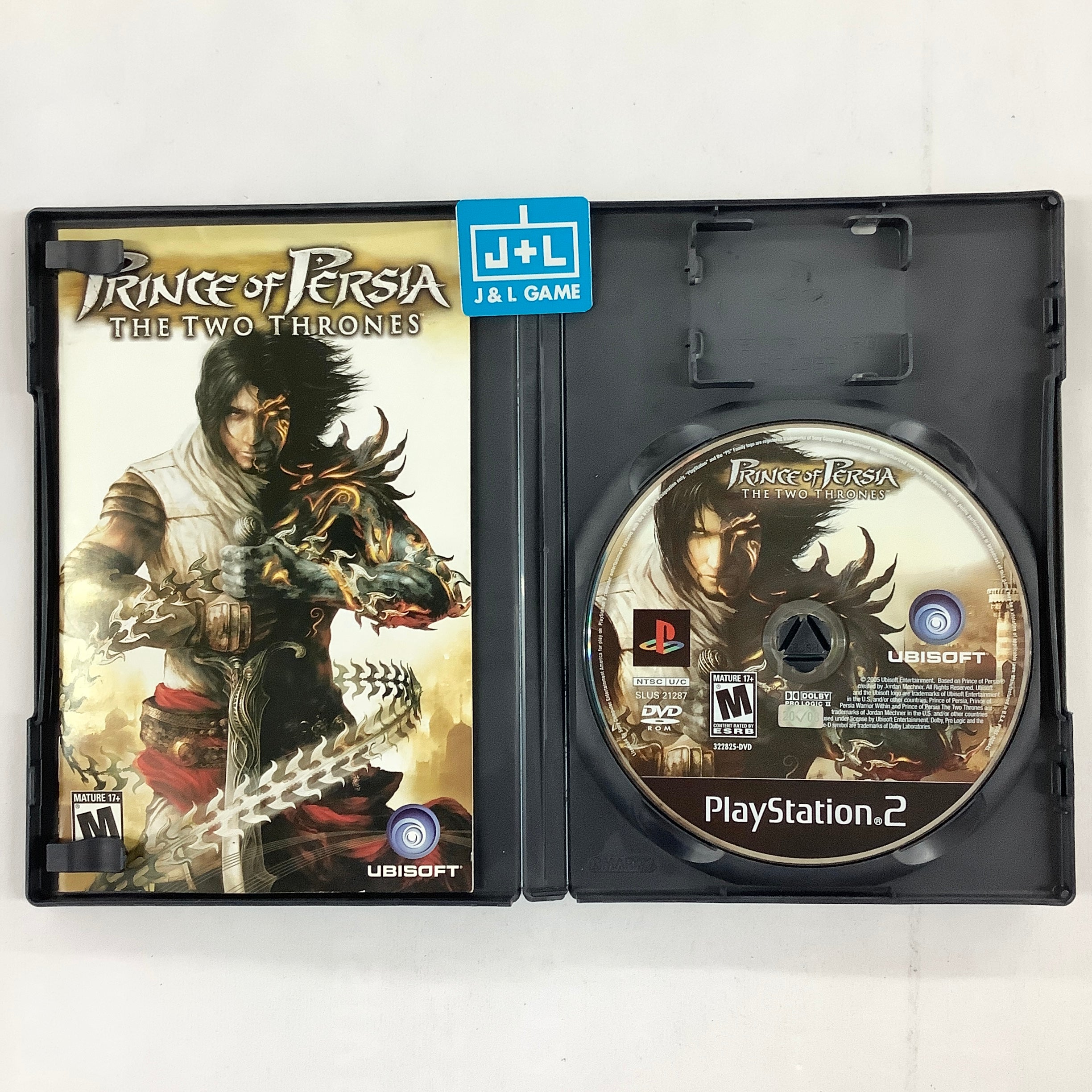 Prince of Persia: The Two Thrones - (PS2) PlayStation 2 [Pre-Owned] Video Games Ubisoft   