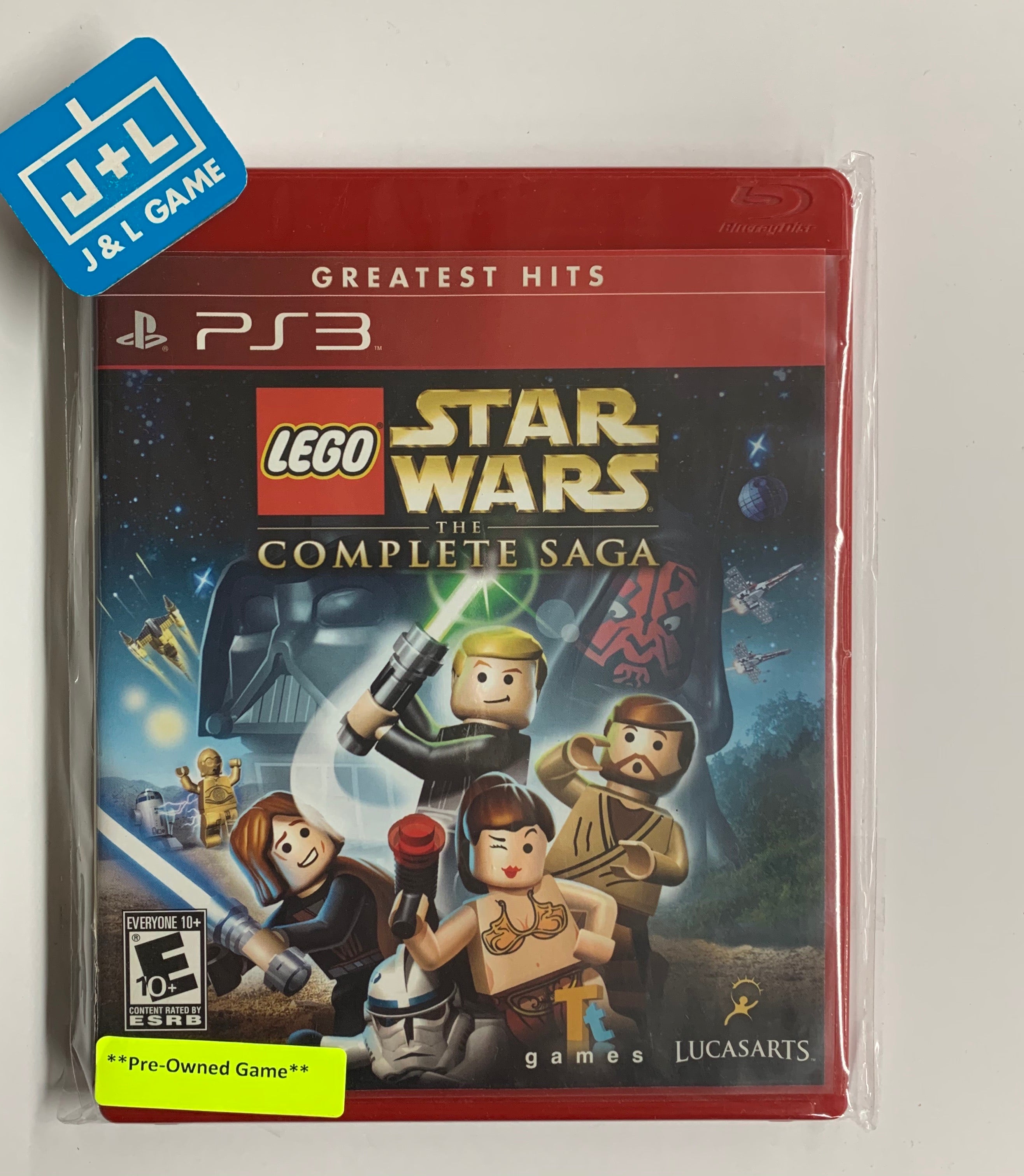 LEGO Star Wars: The Complete Saga (Greatest Hits) - (PS3) PlayStation 3 [Pre-Owned] Video Games LucasArts   