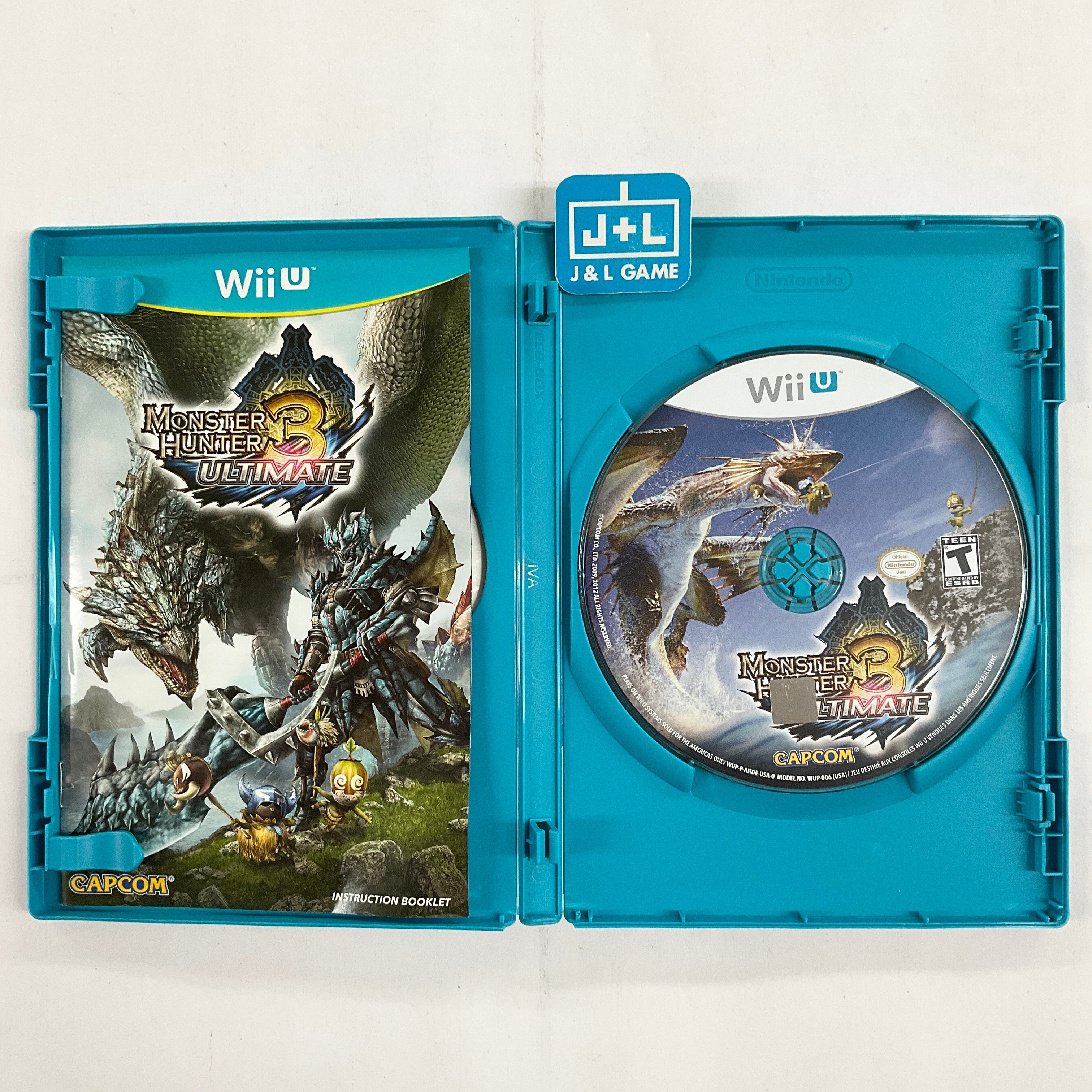 Monster Hunter 3 Ultimate - Nintendo Wii U [Pre-Owned] Video Games Capcom   