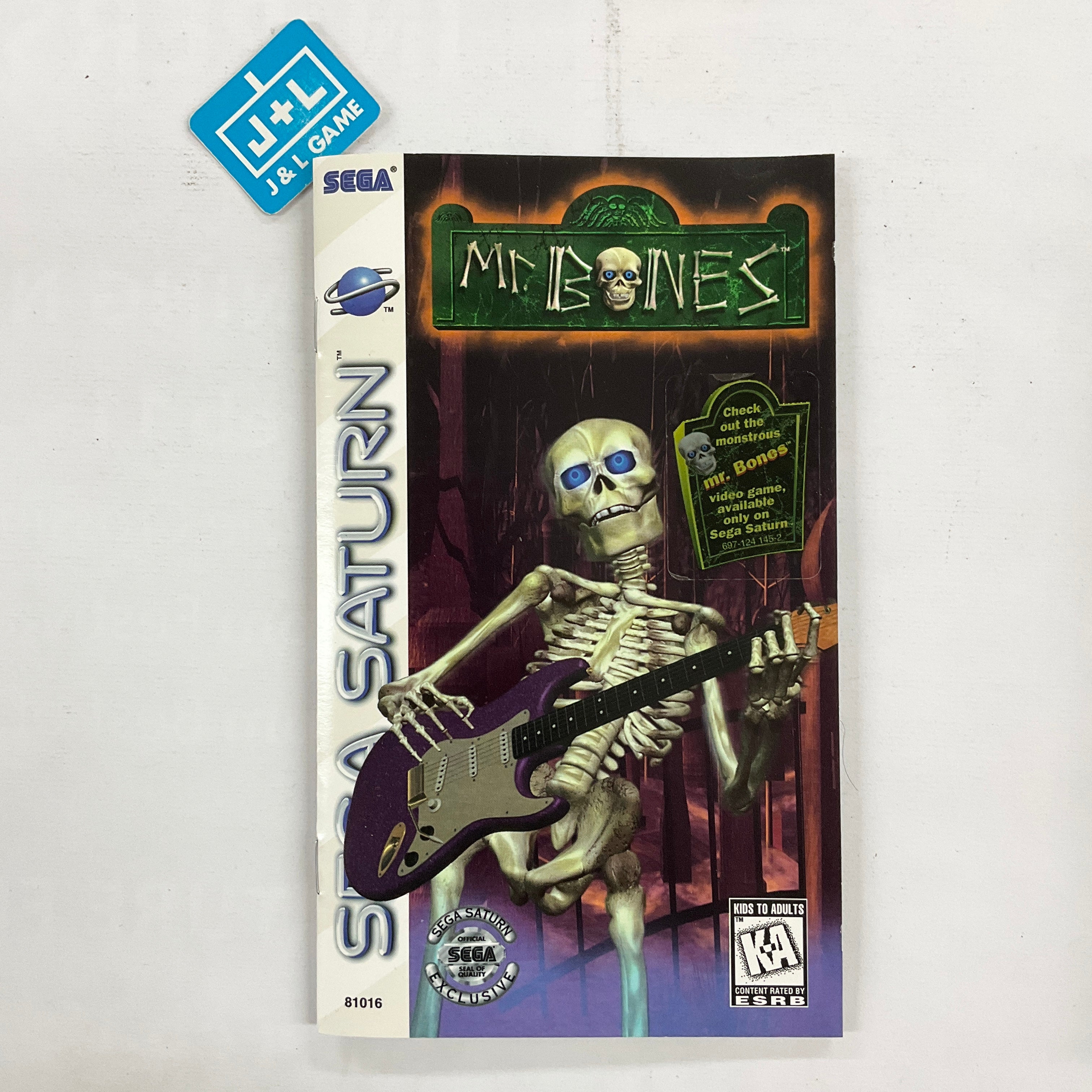 Mr. Bones - (SS) SEGA Saturn [Pre-Owned] Video Games Sega   