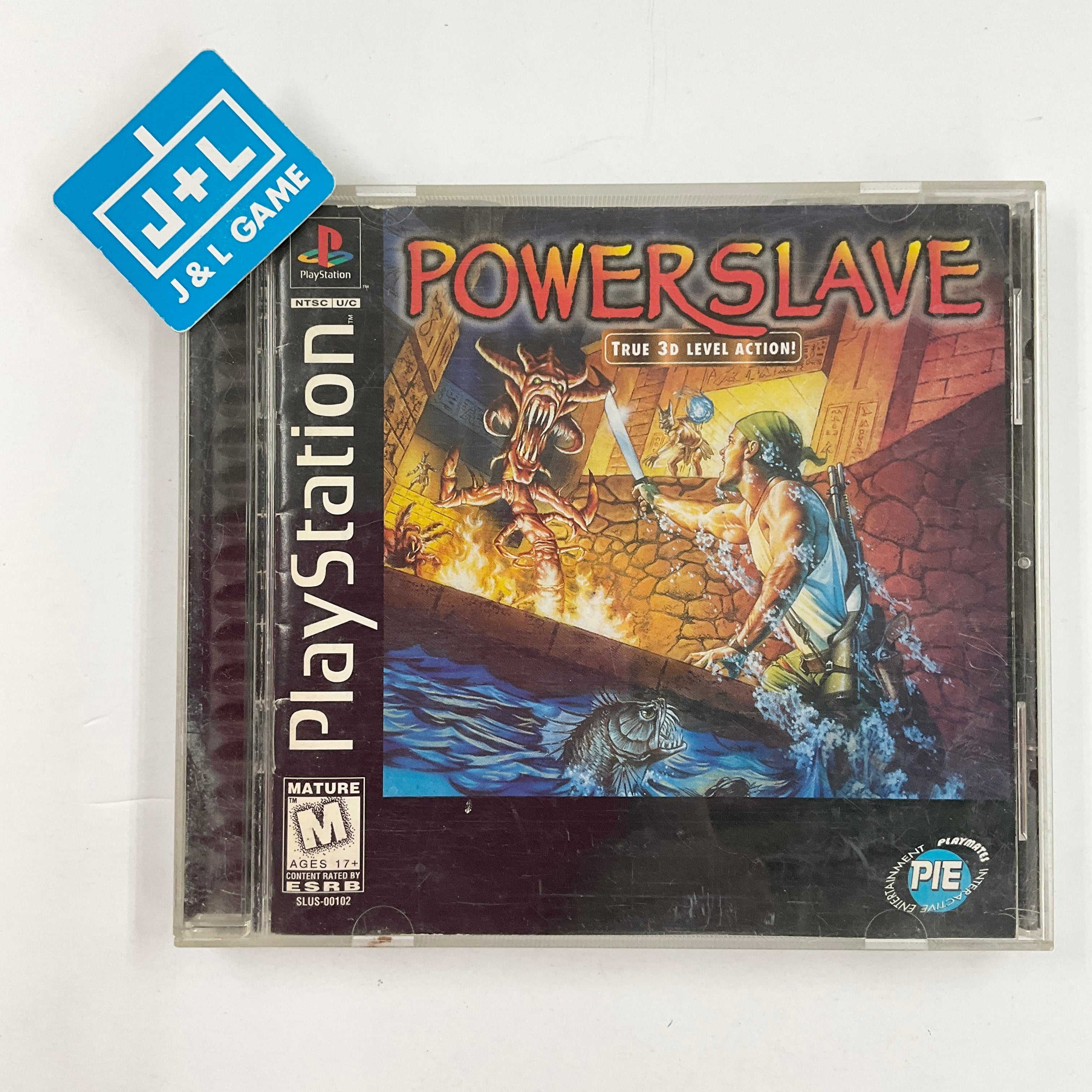 PowerSlave - (PS1) PlayStation 1 [Pre-Owned] Video Games Playmates   