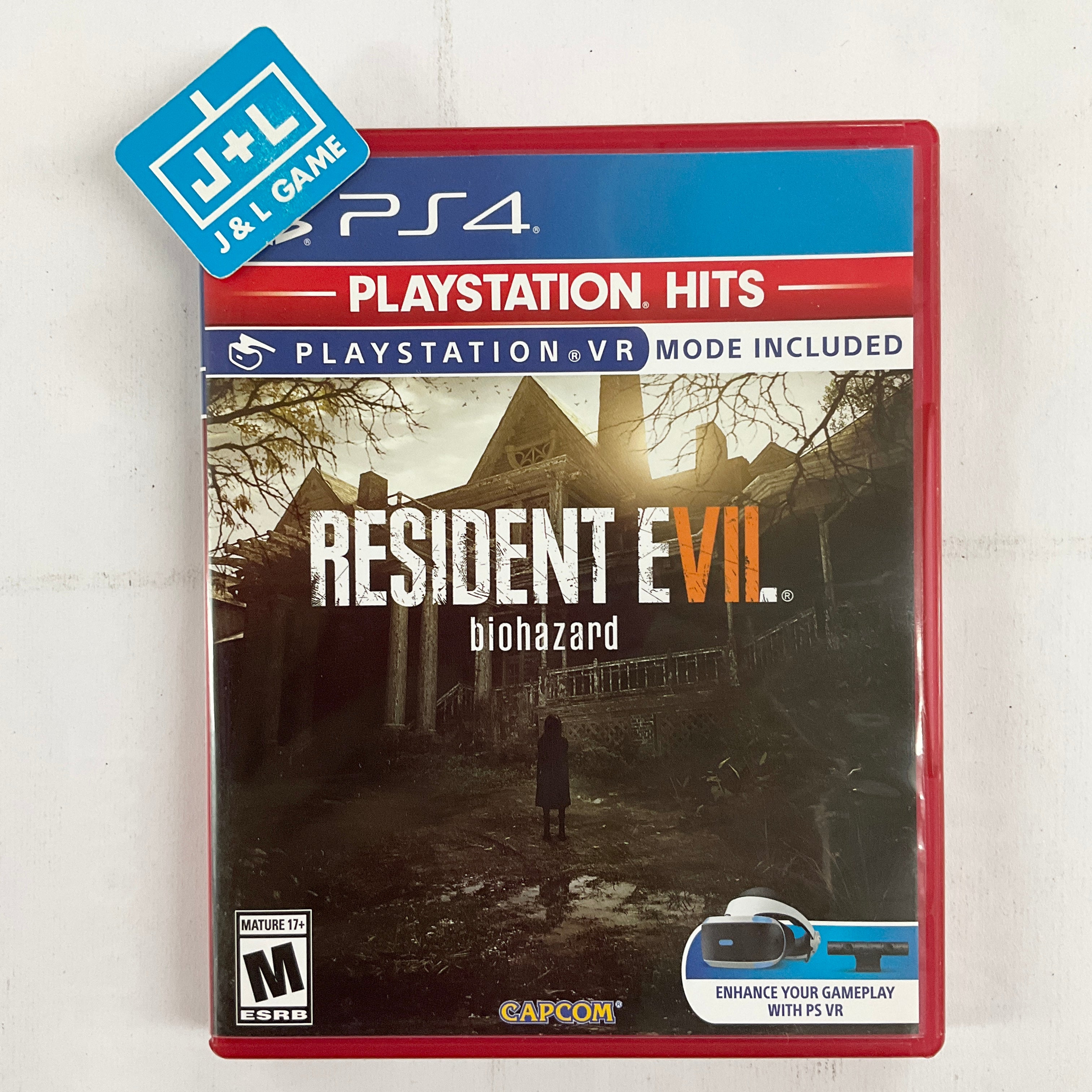 Resident Evil VII Biohazard (PlayStation Hits) - (PS4) PlayStation 4 [Pre-Owned] Video Games Capcom   