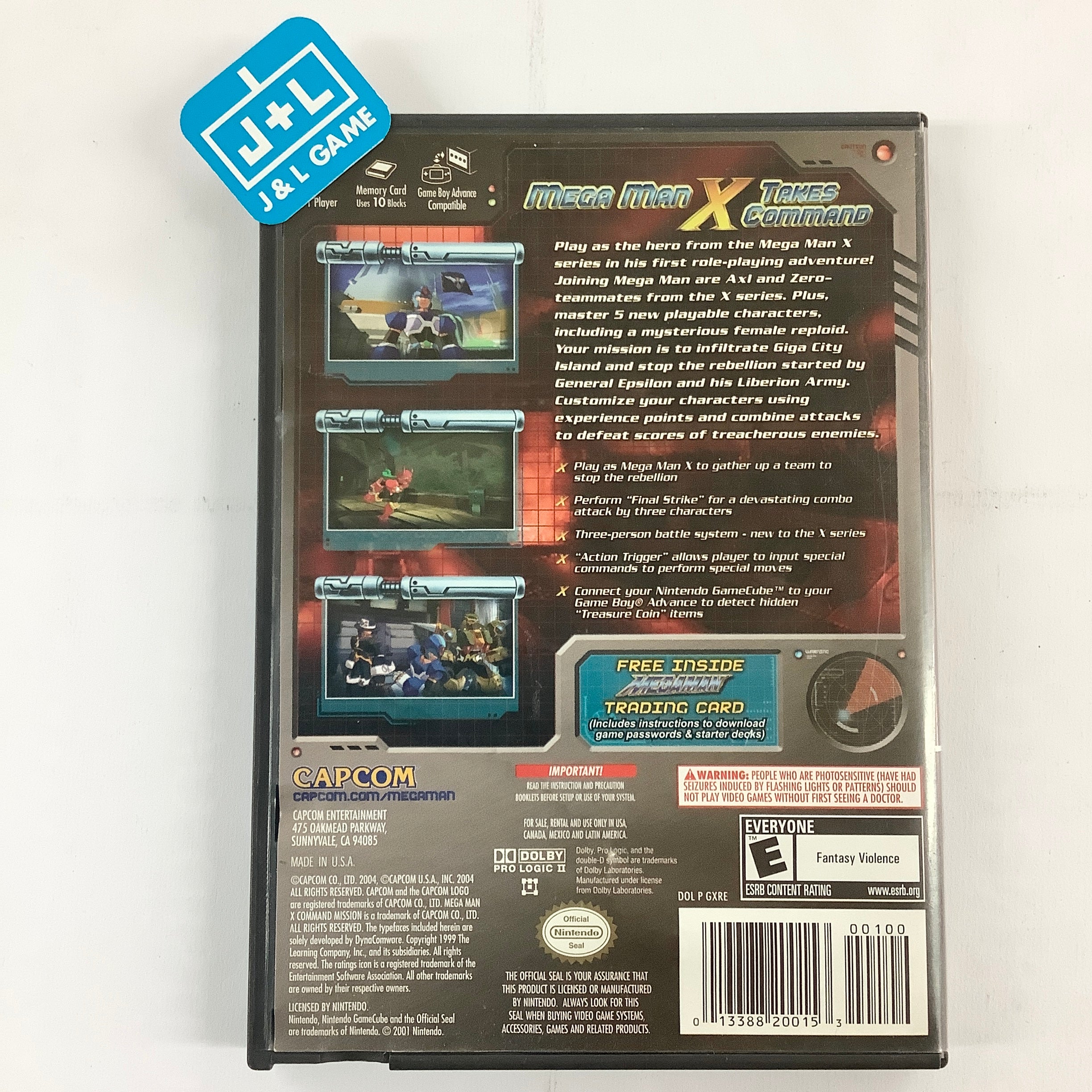 Mega Man X: Command Mission - (GC) GameCube [Pre-Owned] Video Games Capcom   
