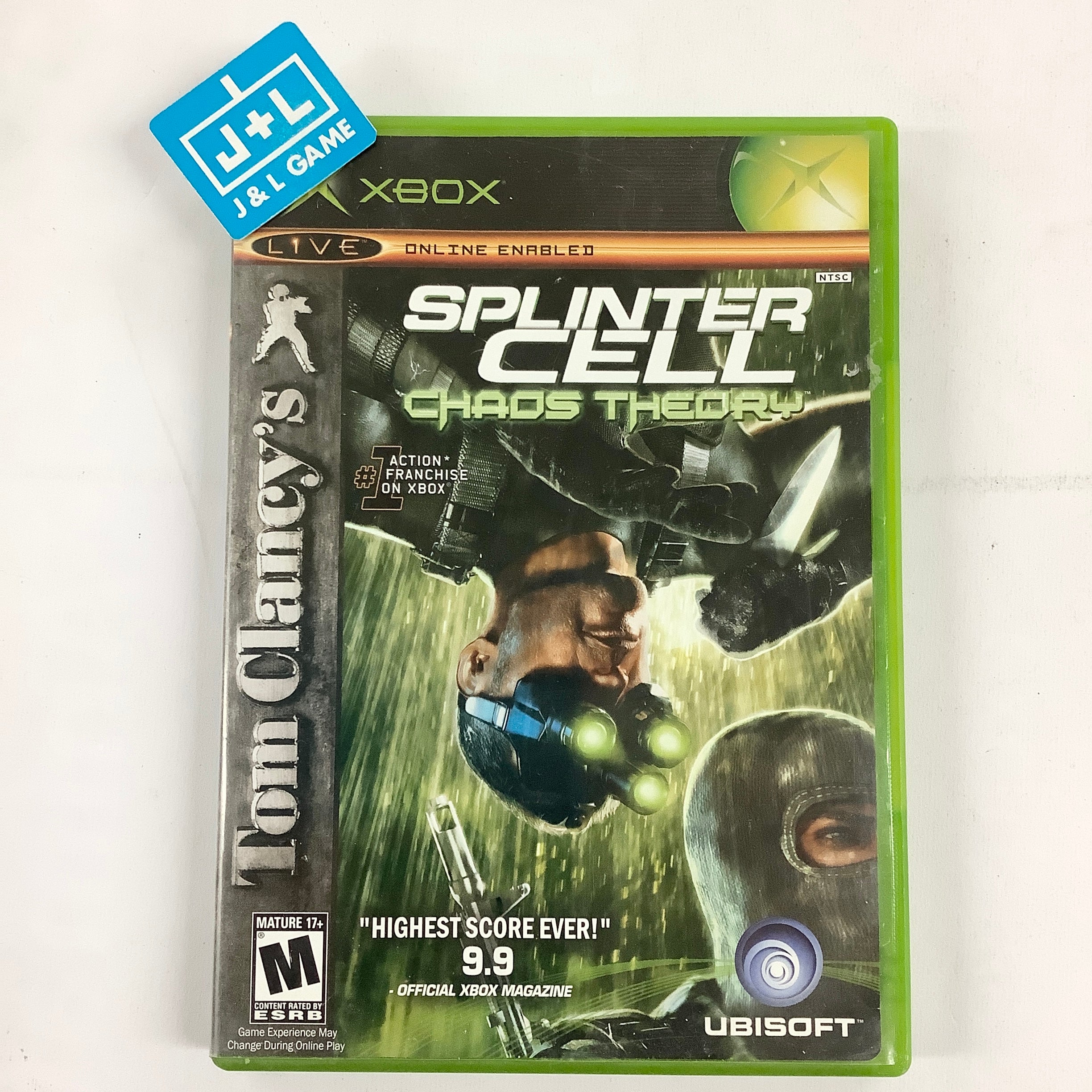 Tom Clancy's Splinter Cell: Chaos Theory - (XB) Xbox [Pre-Owned] Video Games Ubisoft   