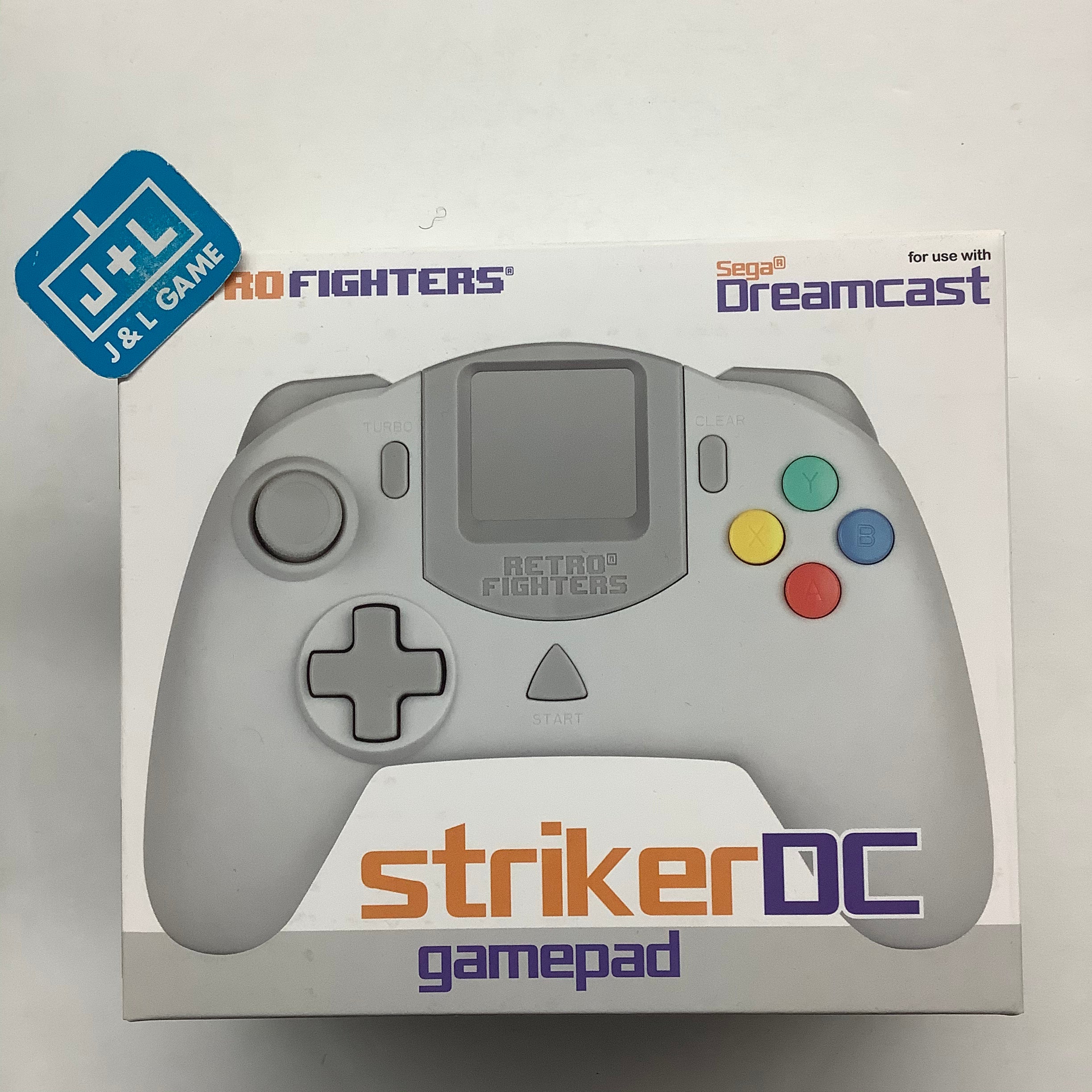 Retro Fighters StrikerDC Dreamcast Controller ( White ) - SEGA Dreamcast Accessories Retro Fighters   