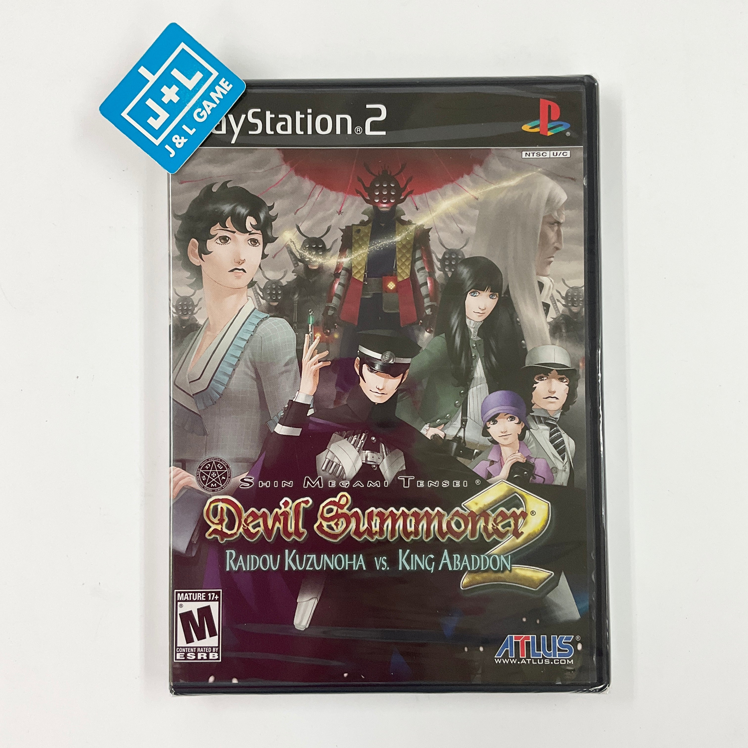 Shin Megami Tensei: Devil Summoner 2: Raidou Kuzunoha versus King Abaddon - (PS2) PlayStation 2 Video Games Atlus   