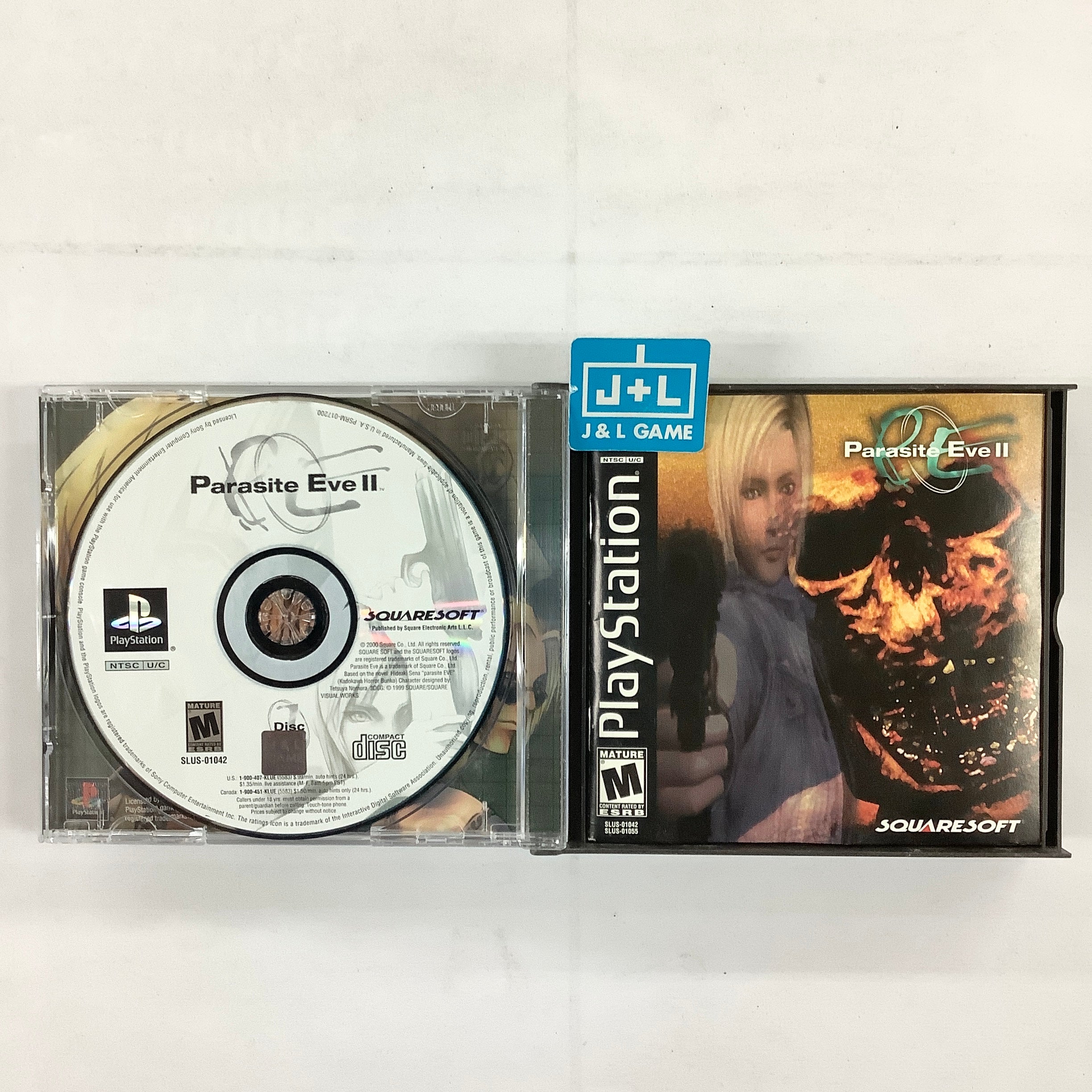 Parasite Eve II - (PS1) PlayStation 1 [Pre-Owned] Video Games Square EA   