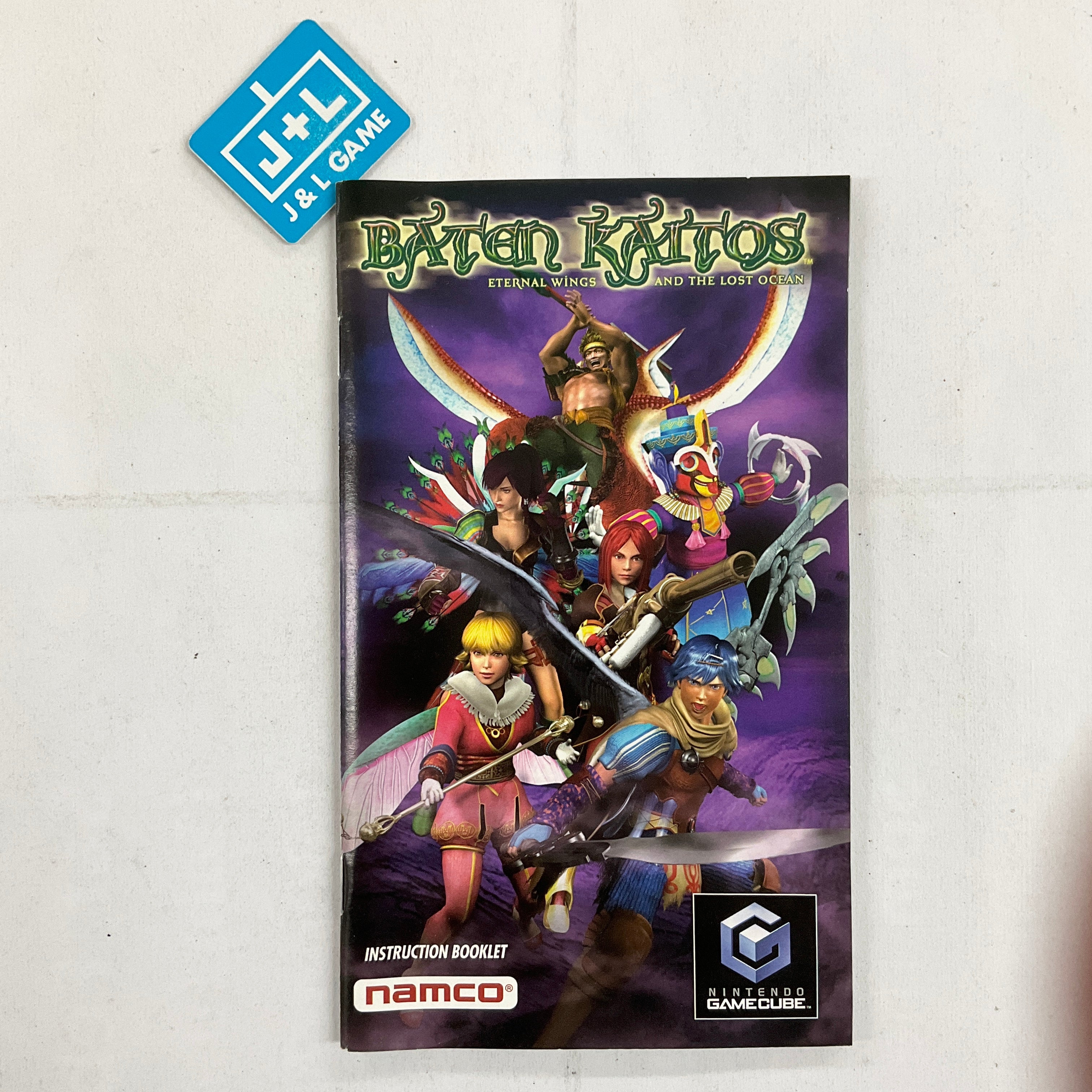 Baten Kaitos: Eternal Wings and the Lost Ocean - (GC) GameCube [Pre-Owned] Video Games Namco   